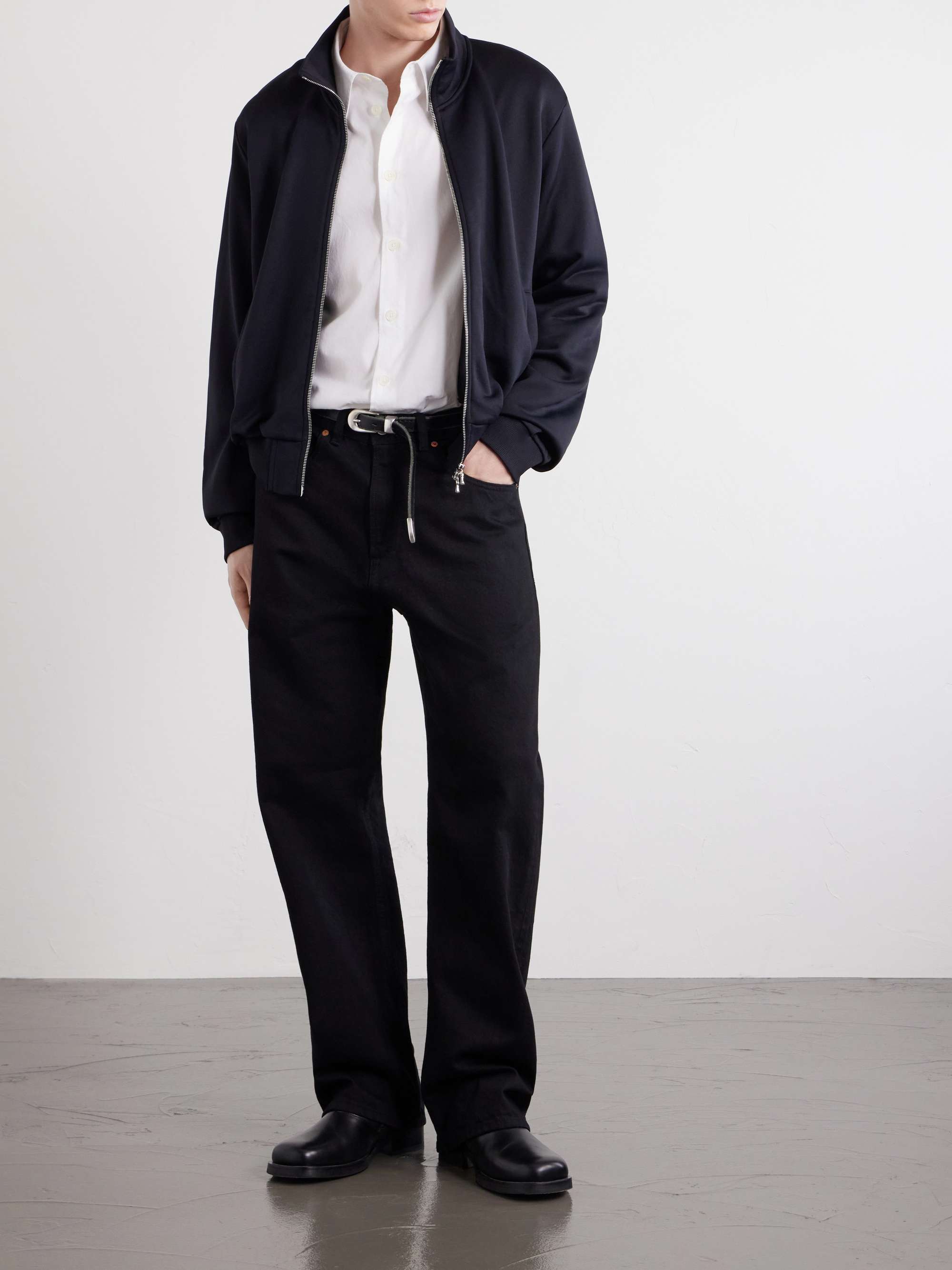 Beyond Logo-Embroidered TENCEL™ Lyocell and Cotton-Blend Poplin Shirt view