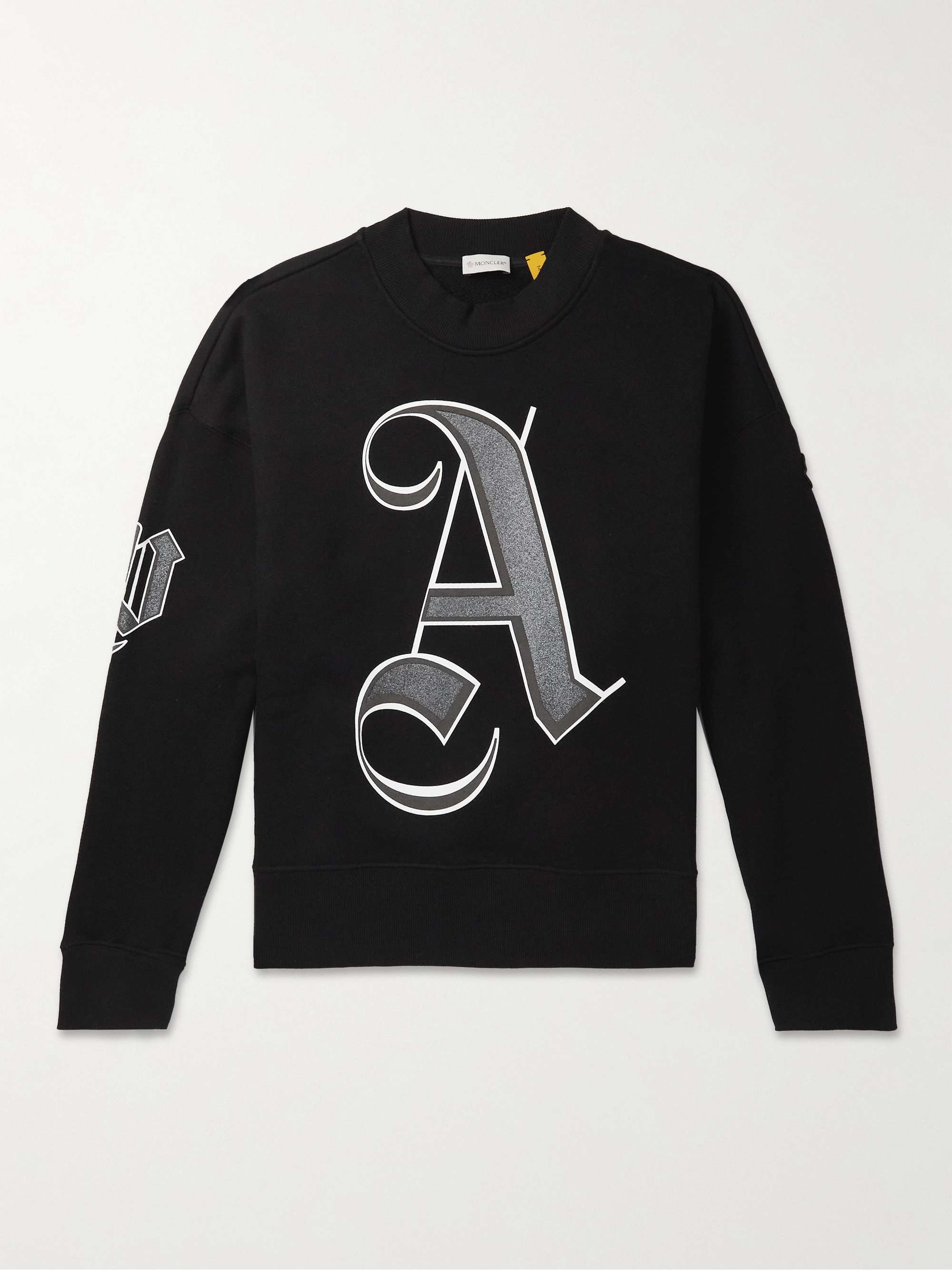 + Palm Angels Printed Cotton-Jersey Sweatshirt hero visual