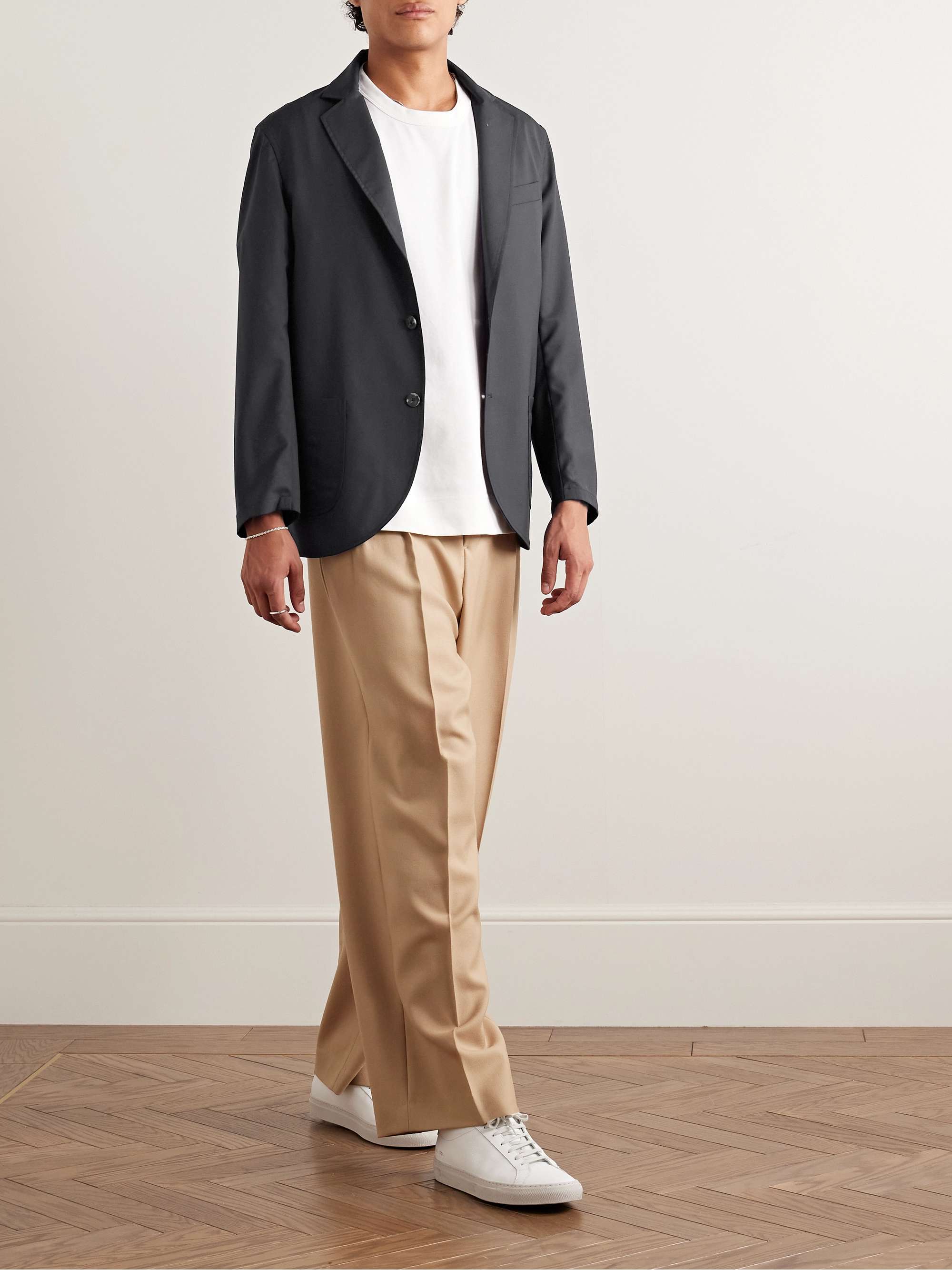 Essential Unstructured Wool Suit Jacket view