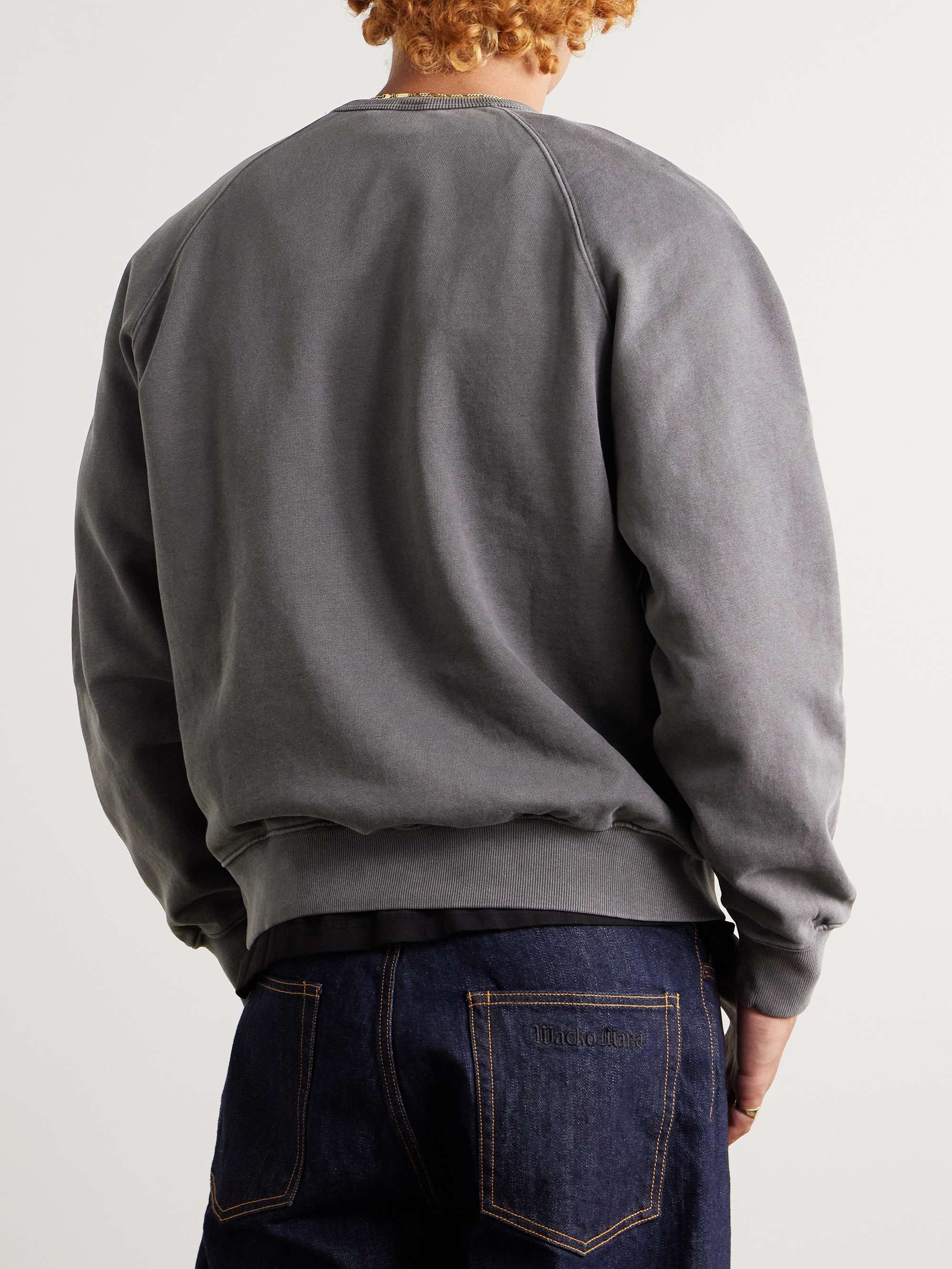 Garment-Dyed Cotton-Jersey Sweatshirt view