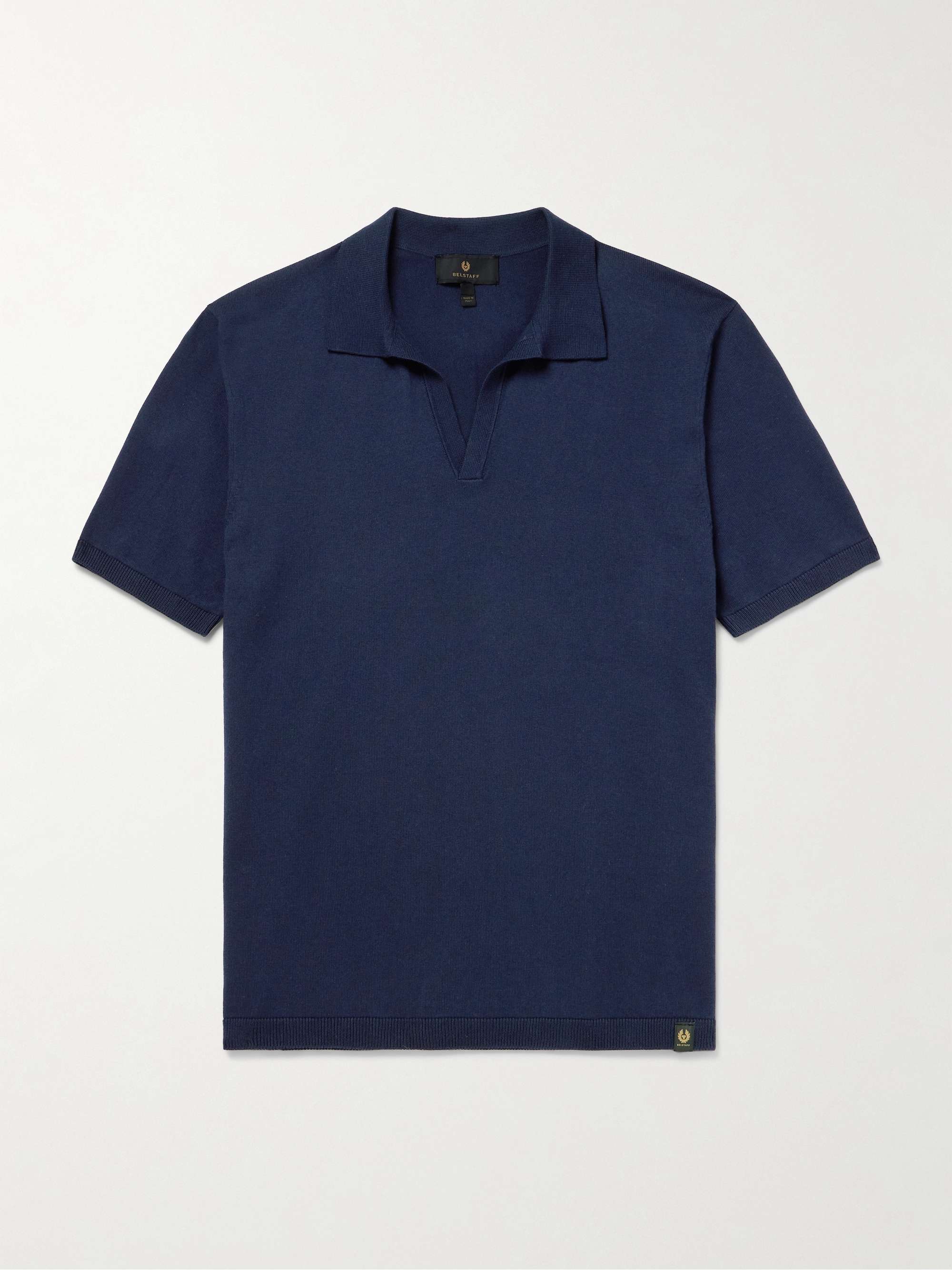 Coast Open-Collar Cotton Polo Shirt hero visual