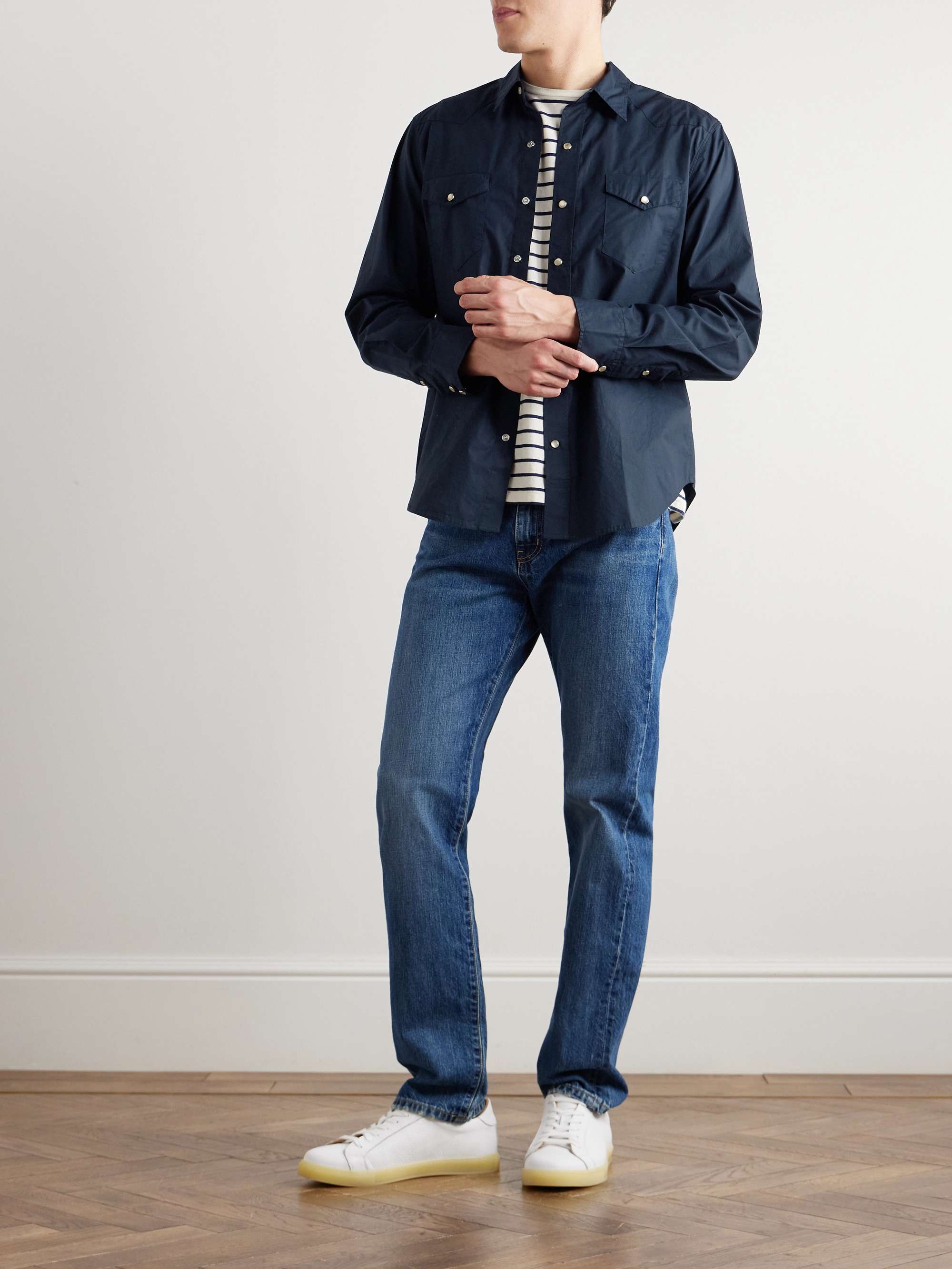 Maverick Organic Cotton-Poplin Shirt view