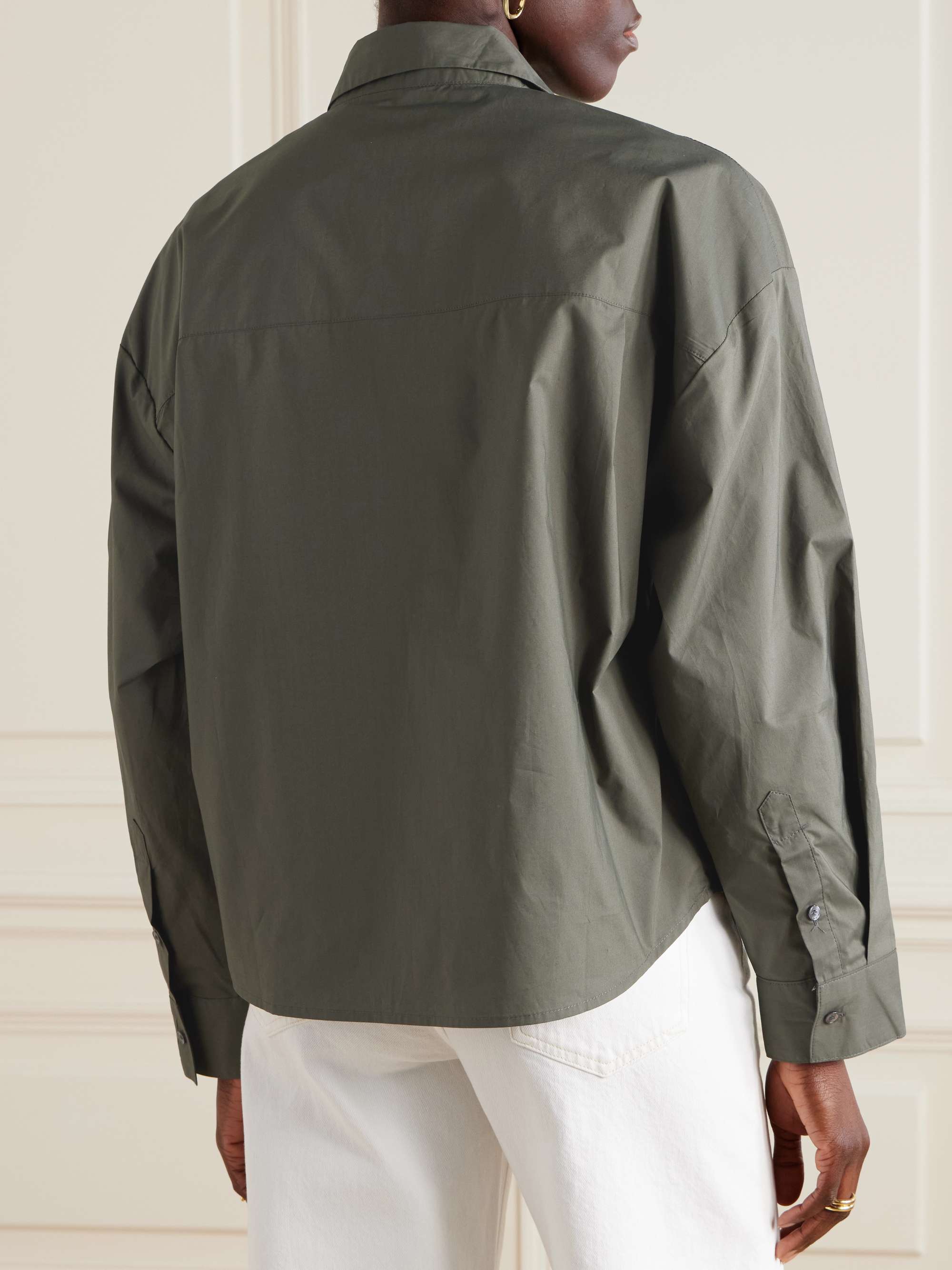 Naya cotton-poplin shirt view