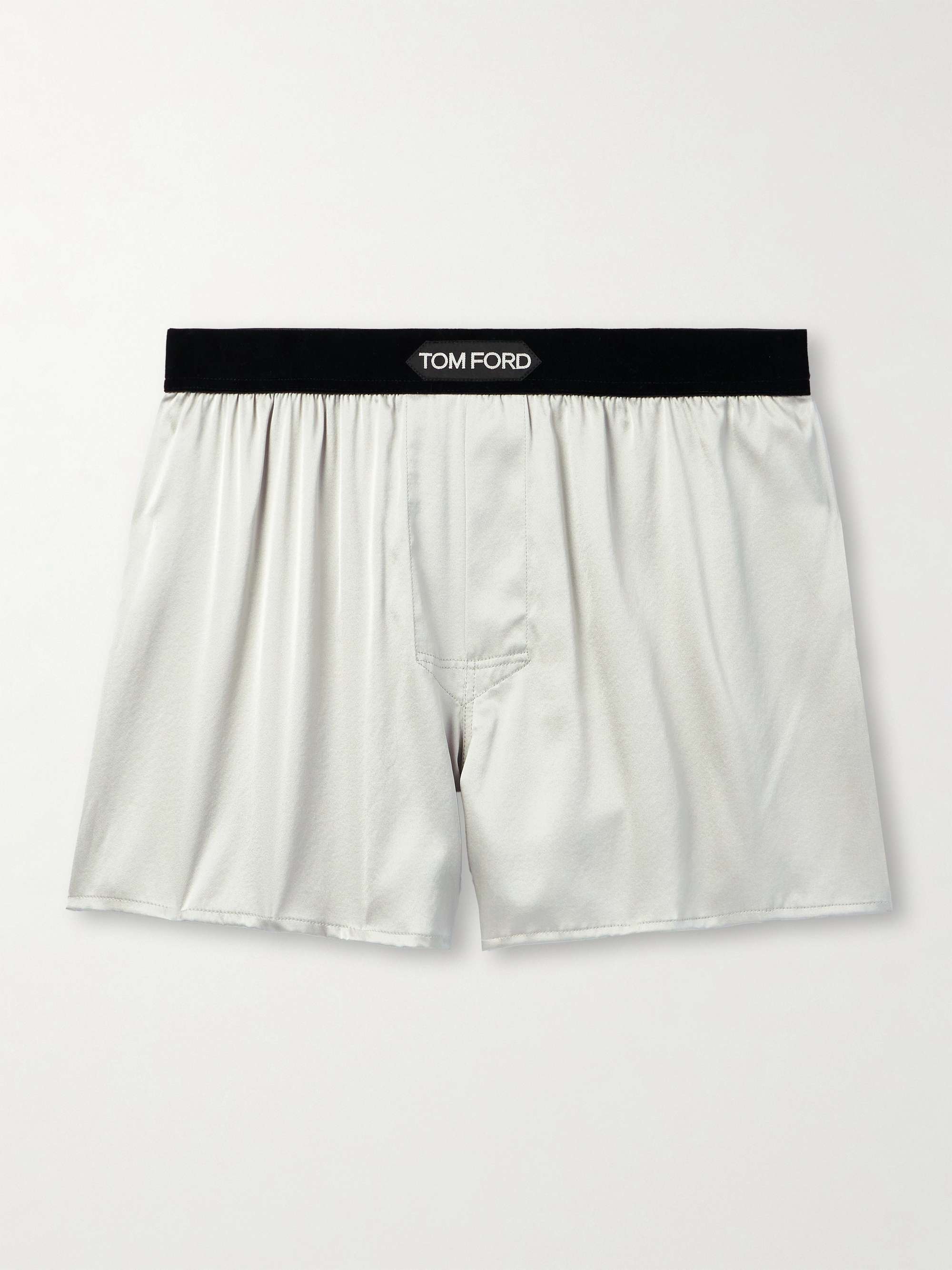 Stretch-Silk Satin Boxers hero visual