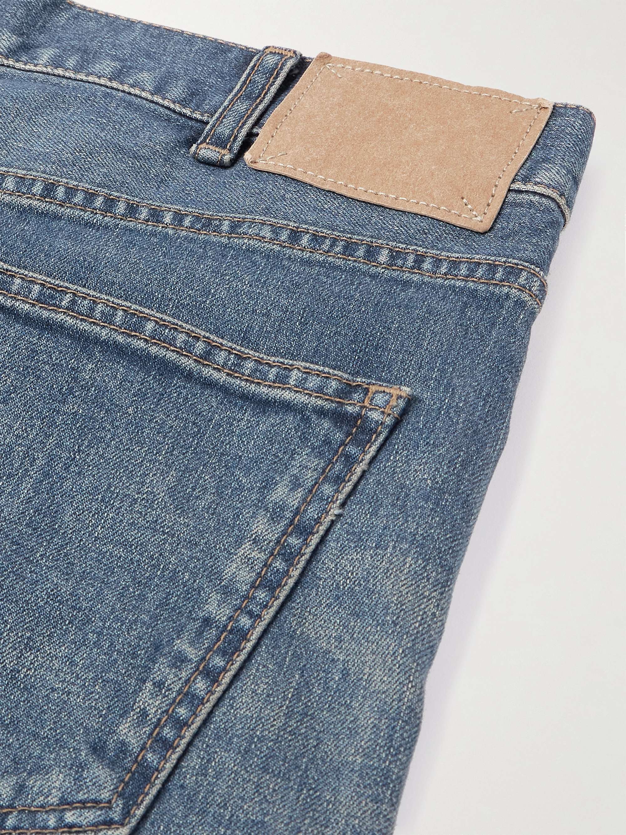 Slim-Fit Denim Jeans view