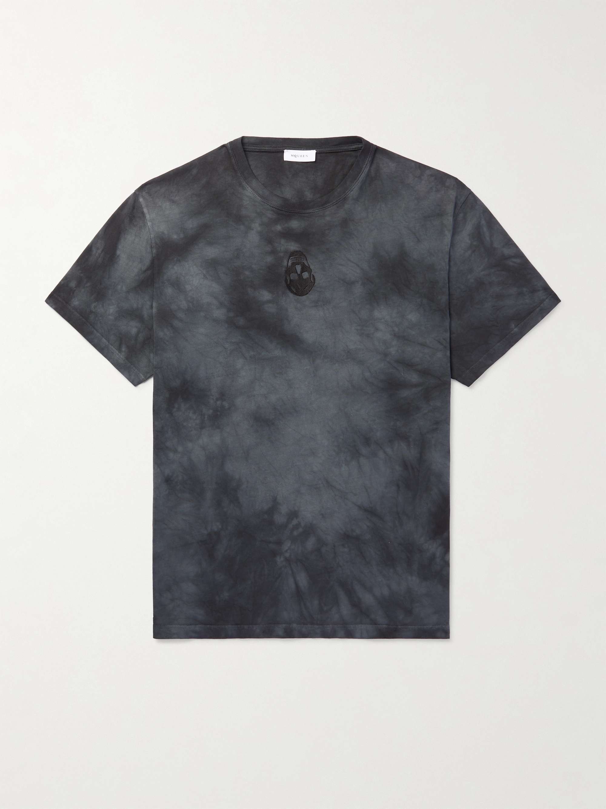 Logo-Embroidered Tie-Dyed Cotton-Jersey T-Shirt hero visual