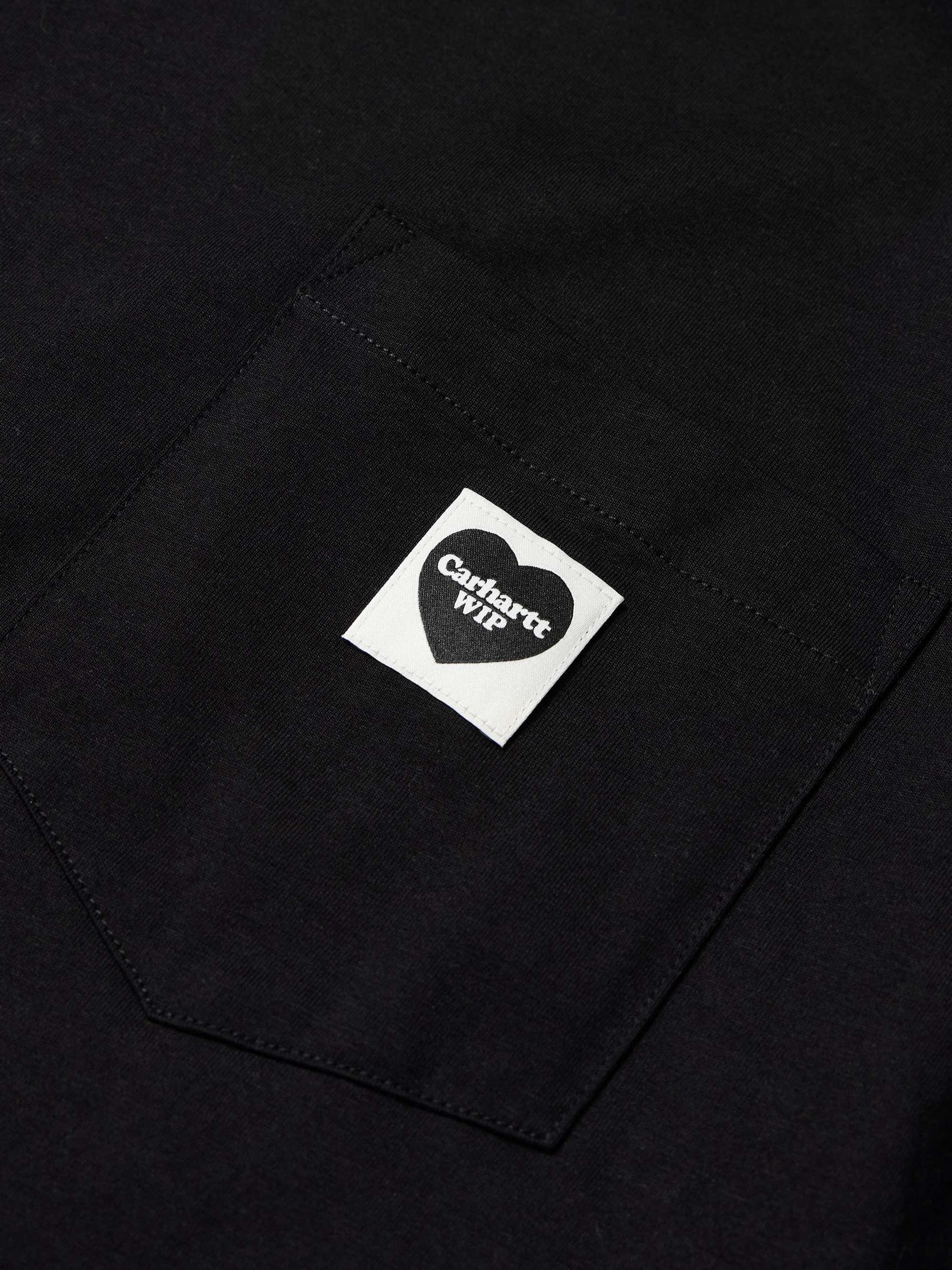 Logo-Appliquéd Organic Cotton-Jersey T-Shirt view