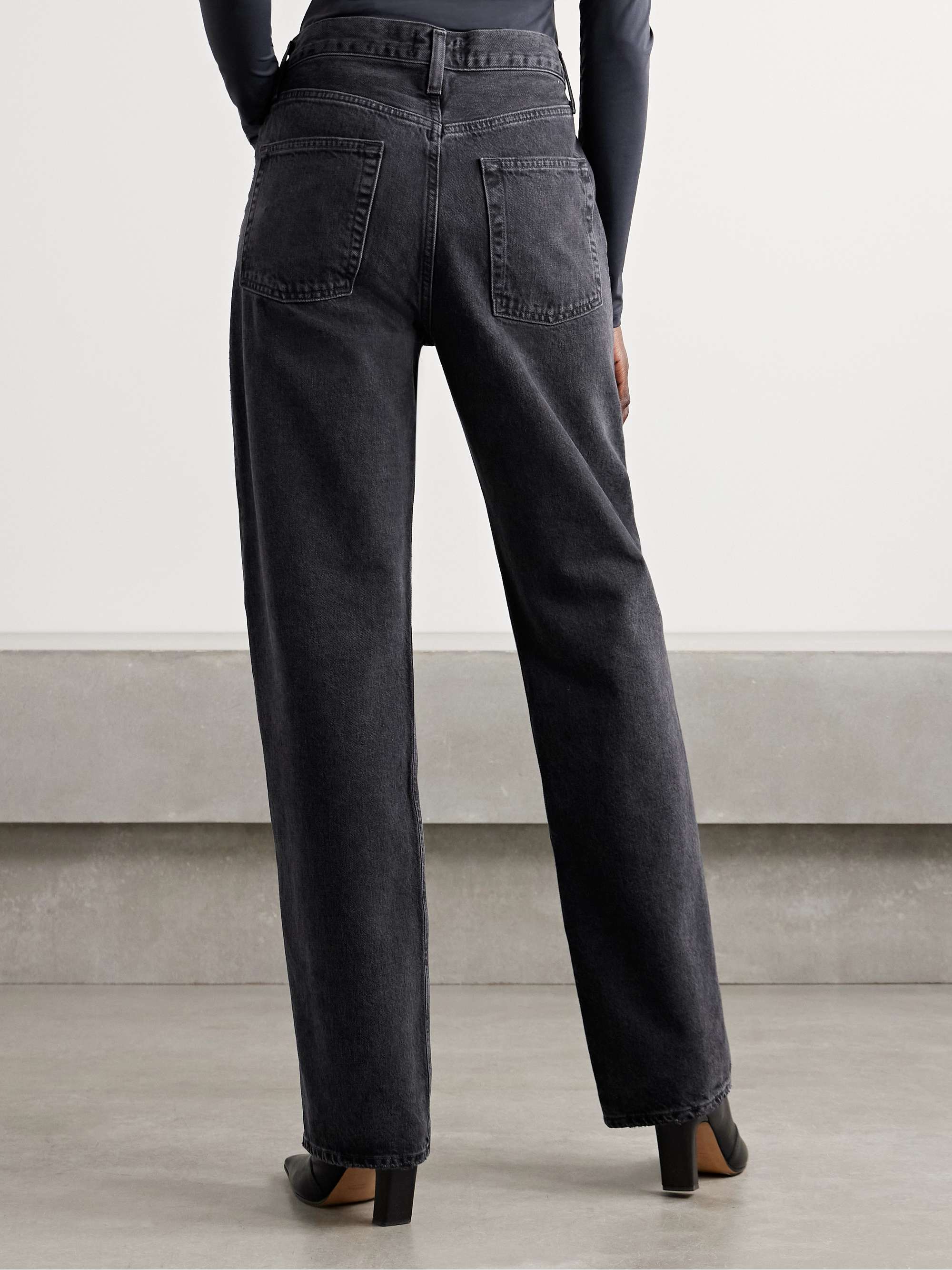 V-Waist Kelly high-rise straight-leg jeans view