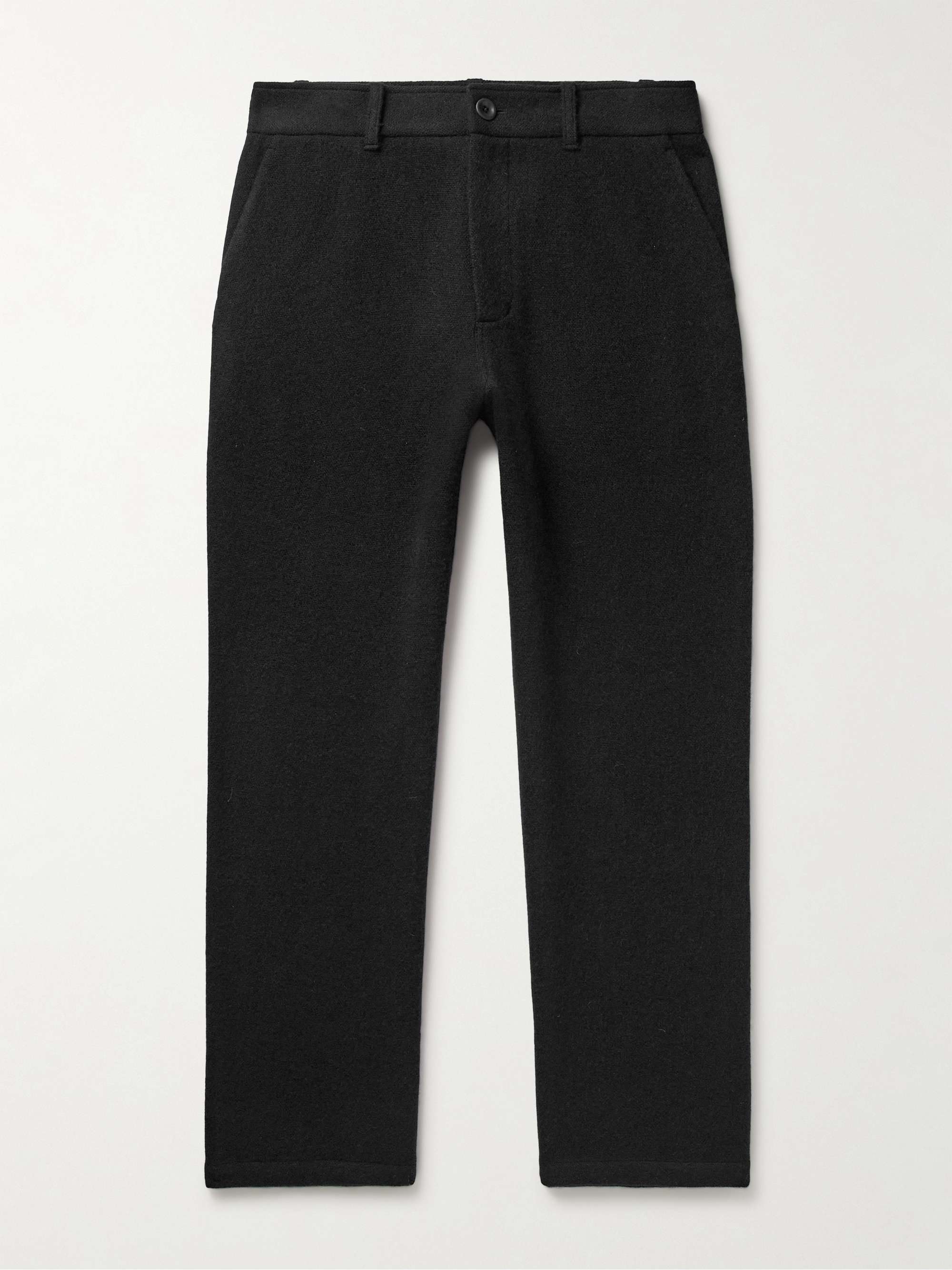 Straight-Leg Cashmere Trousers hero visual