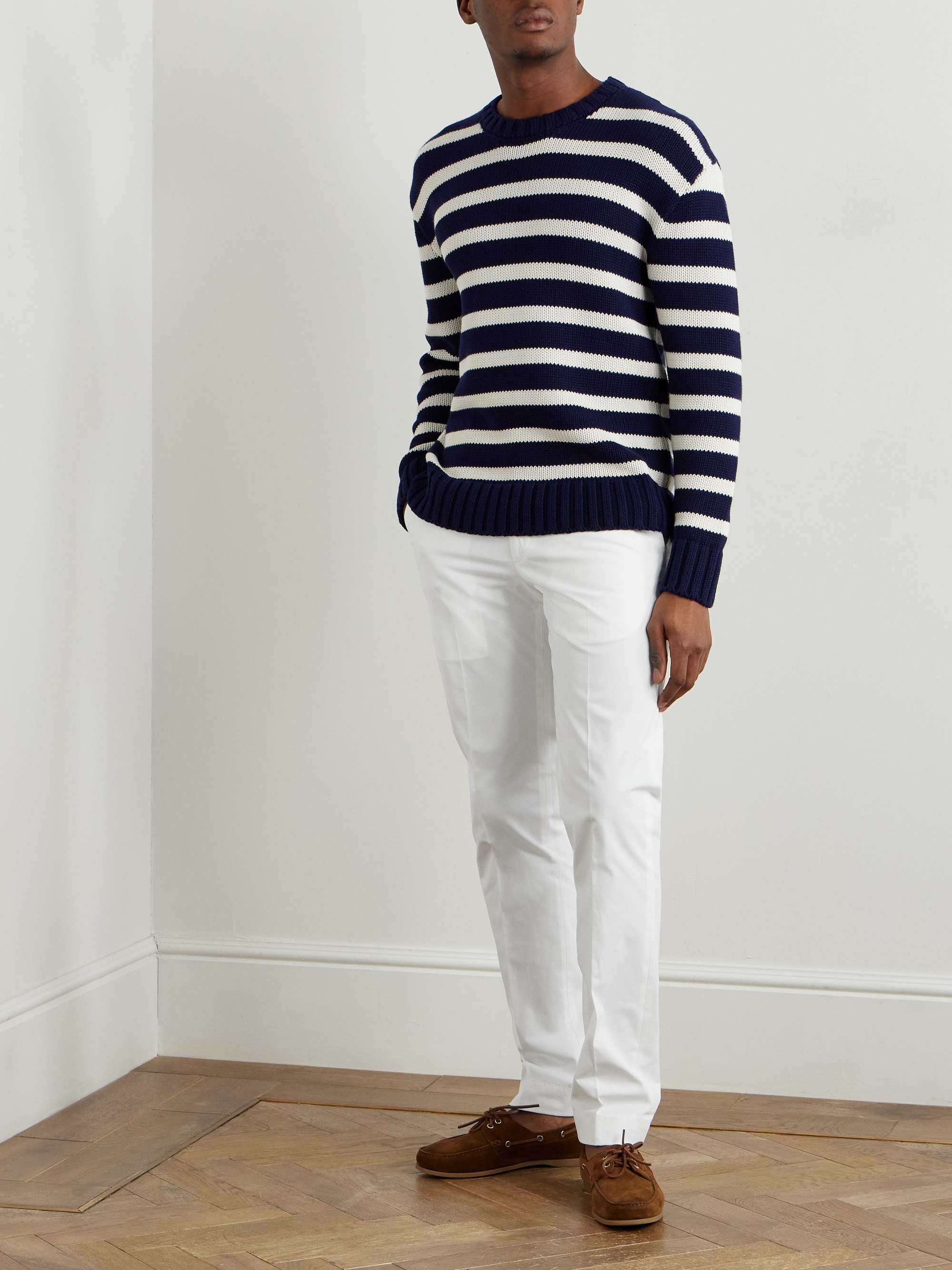 Slim-Fit Stretch-Cotton Chinos view