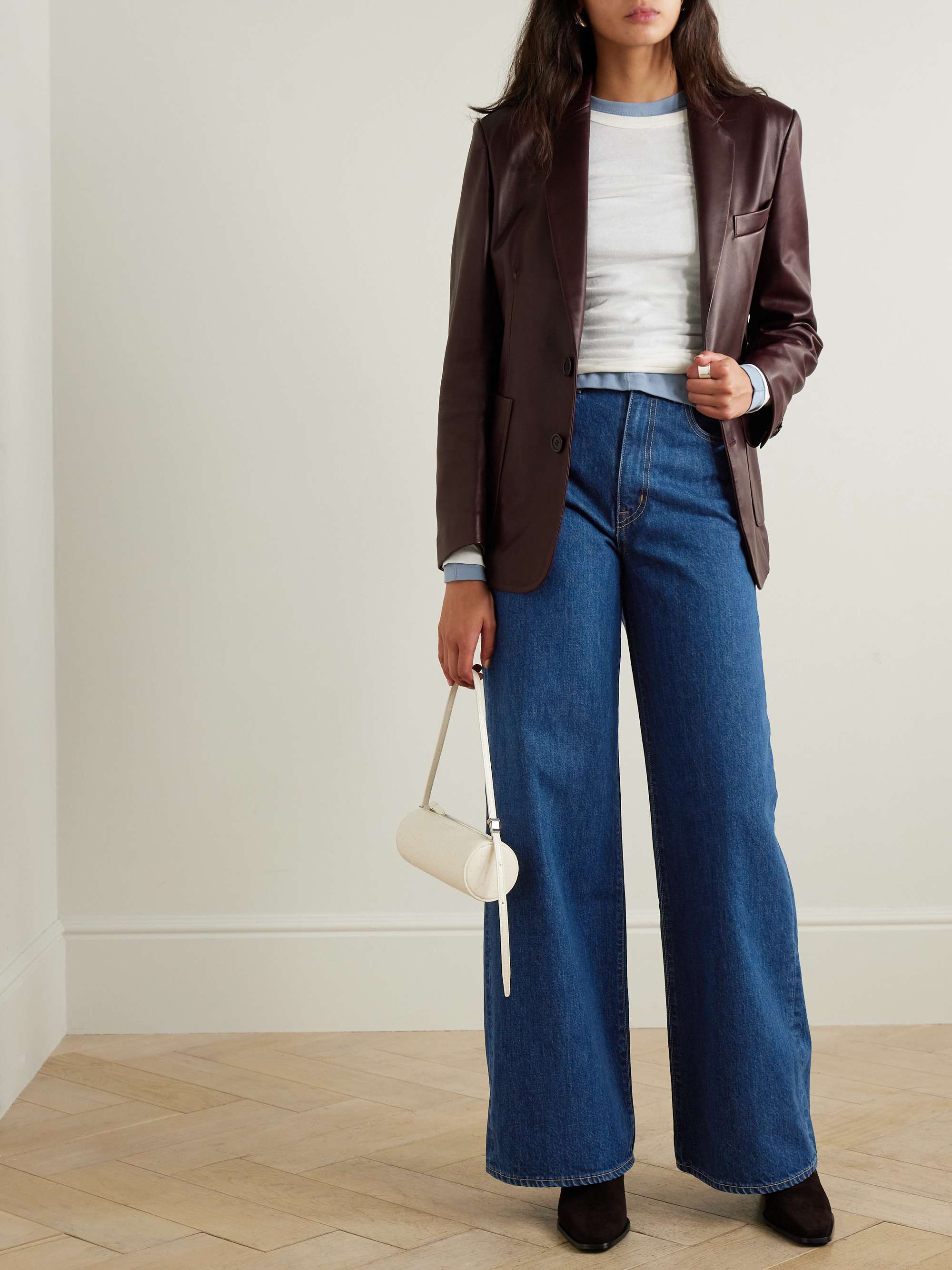 Eva high-rise wide-leg jeans view