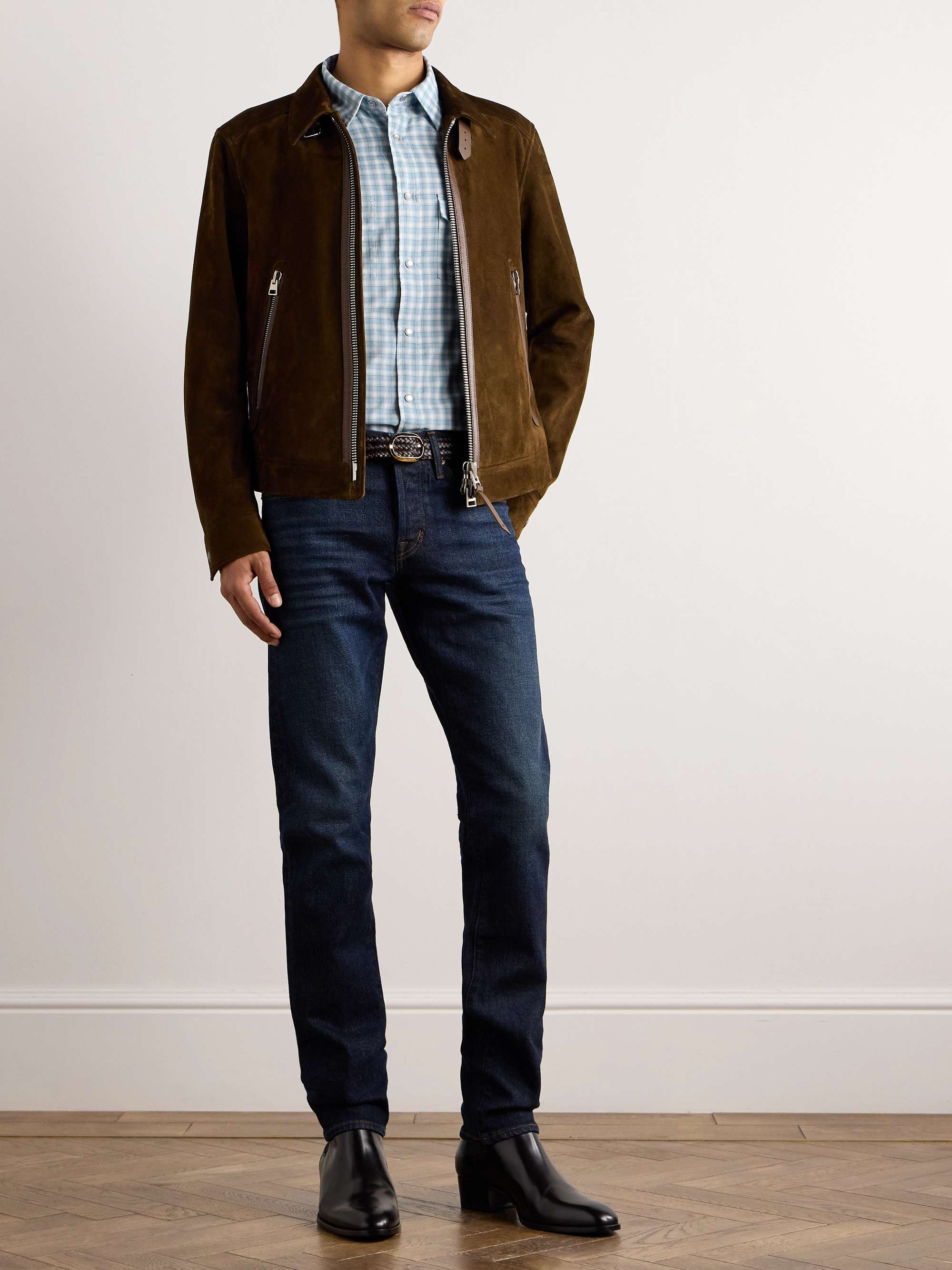 Checked Cotton Western Shirt view