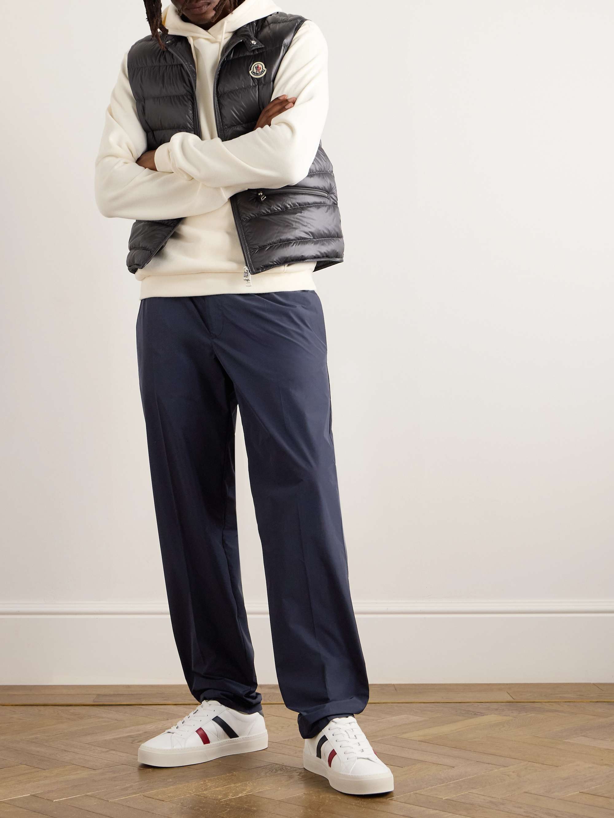 Tapered Shell Drawstring Trousers view