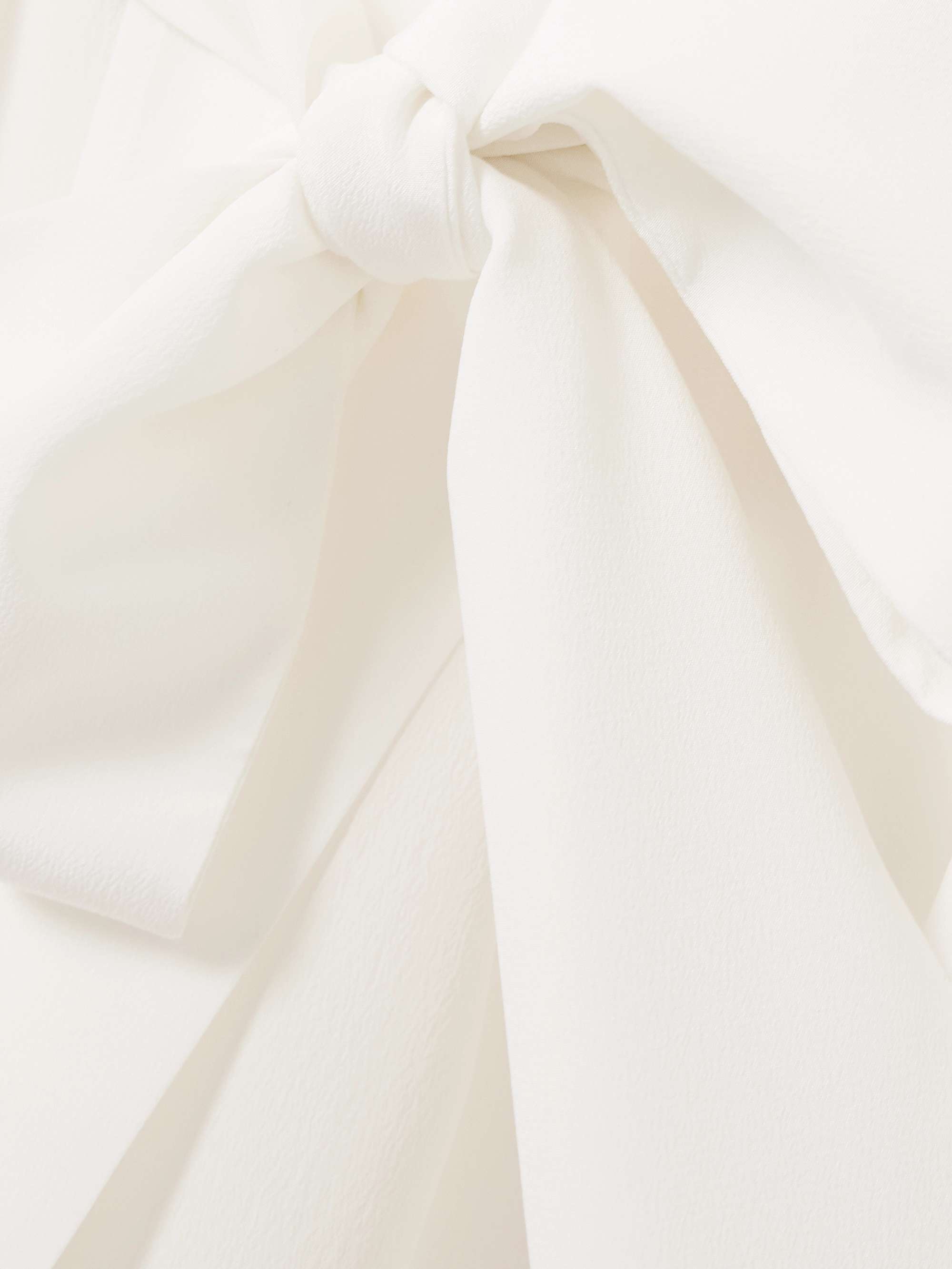 Queenie silk-crepe de chine robe view