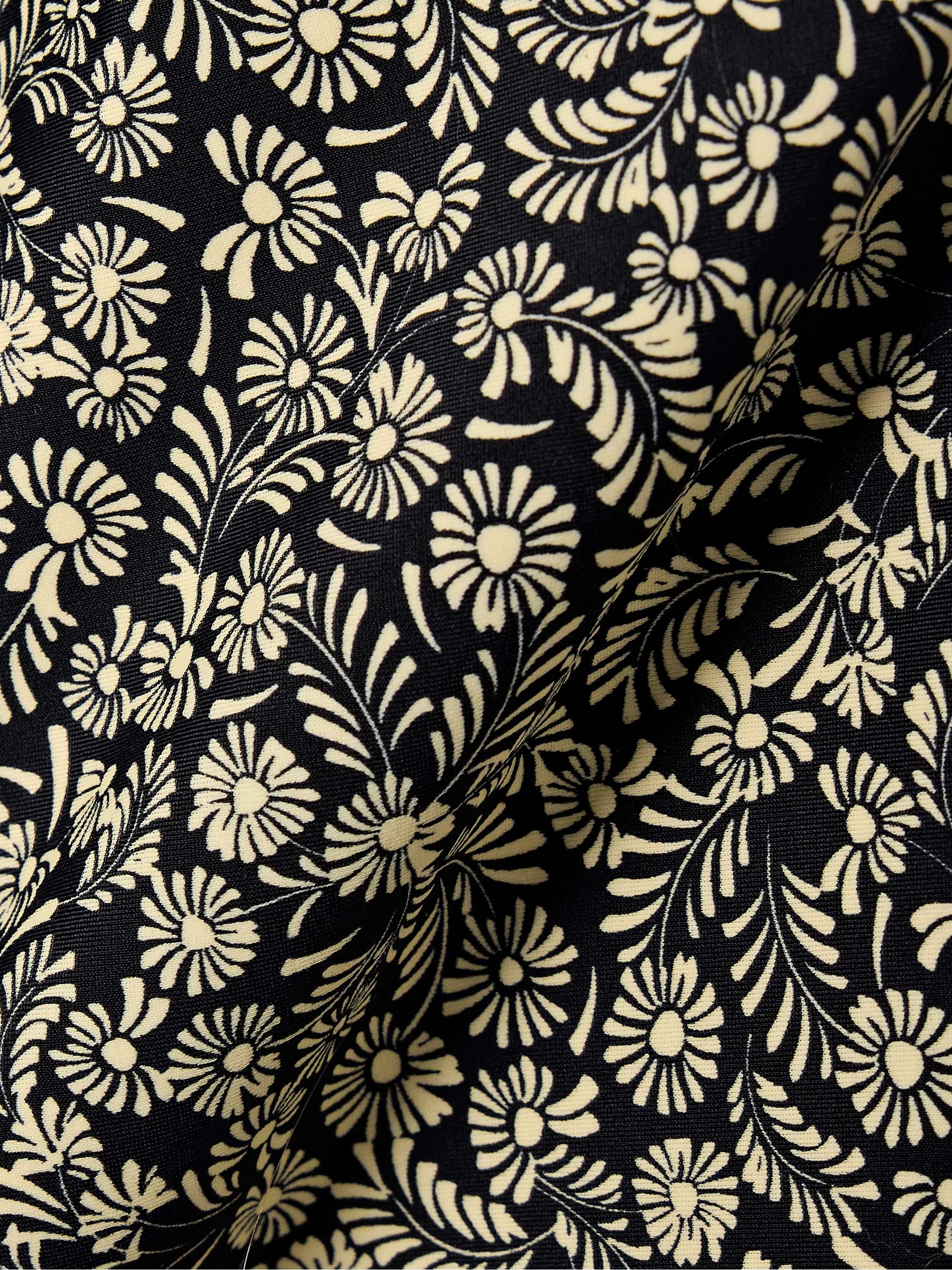 Floral-print underwired stretch recycled swimsuit view