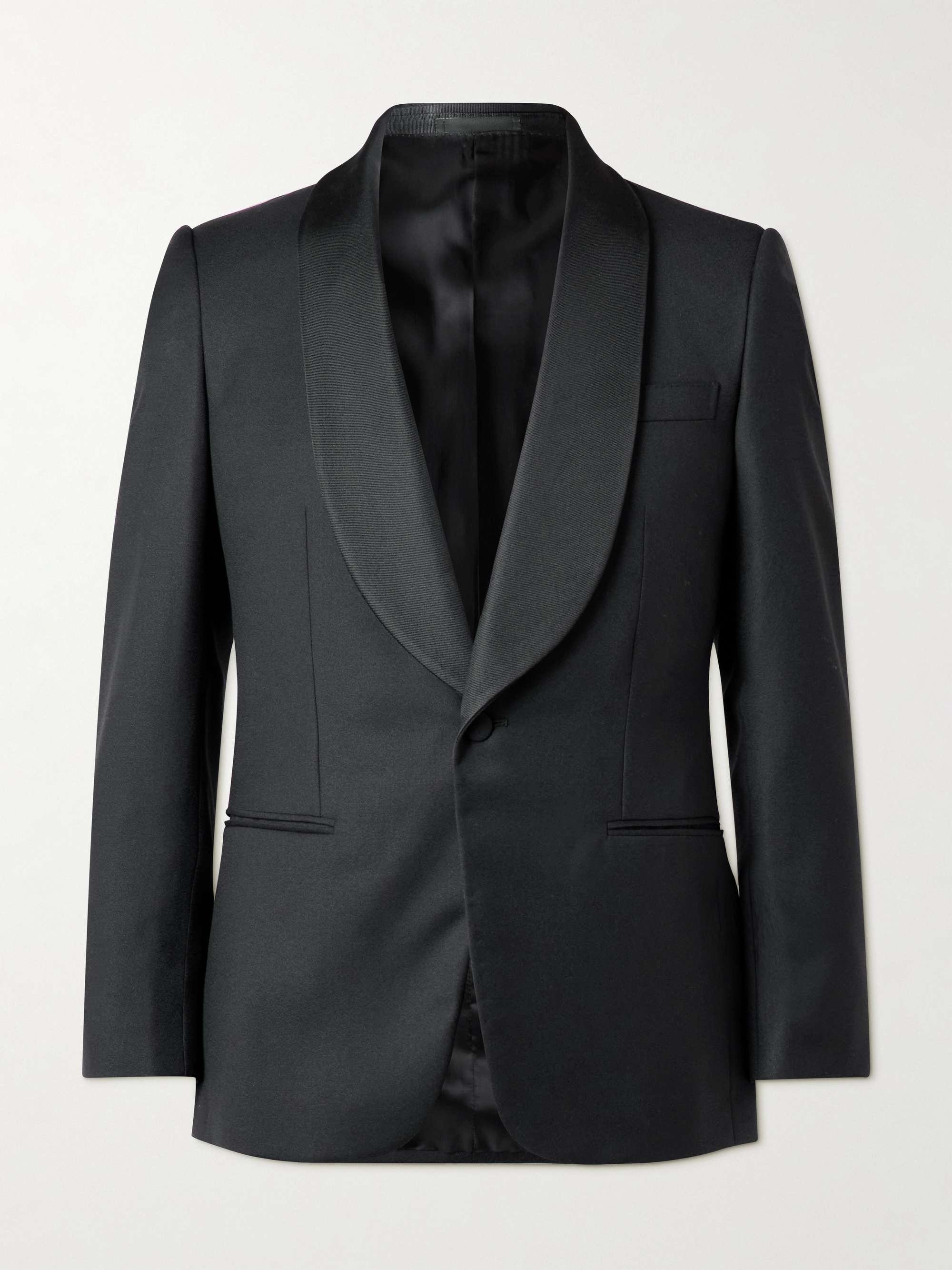 Shawl-Collar Wool Tuxedo Jacket hero visual