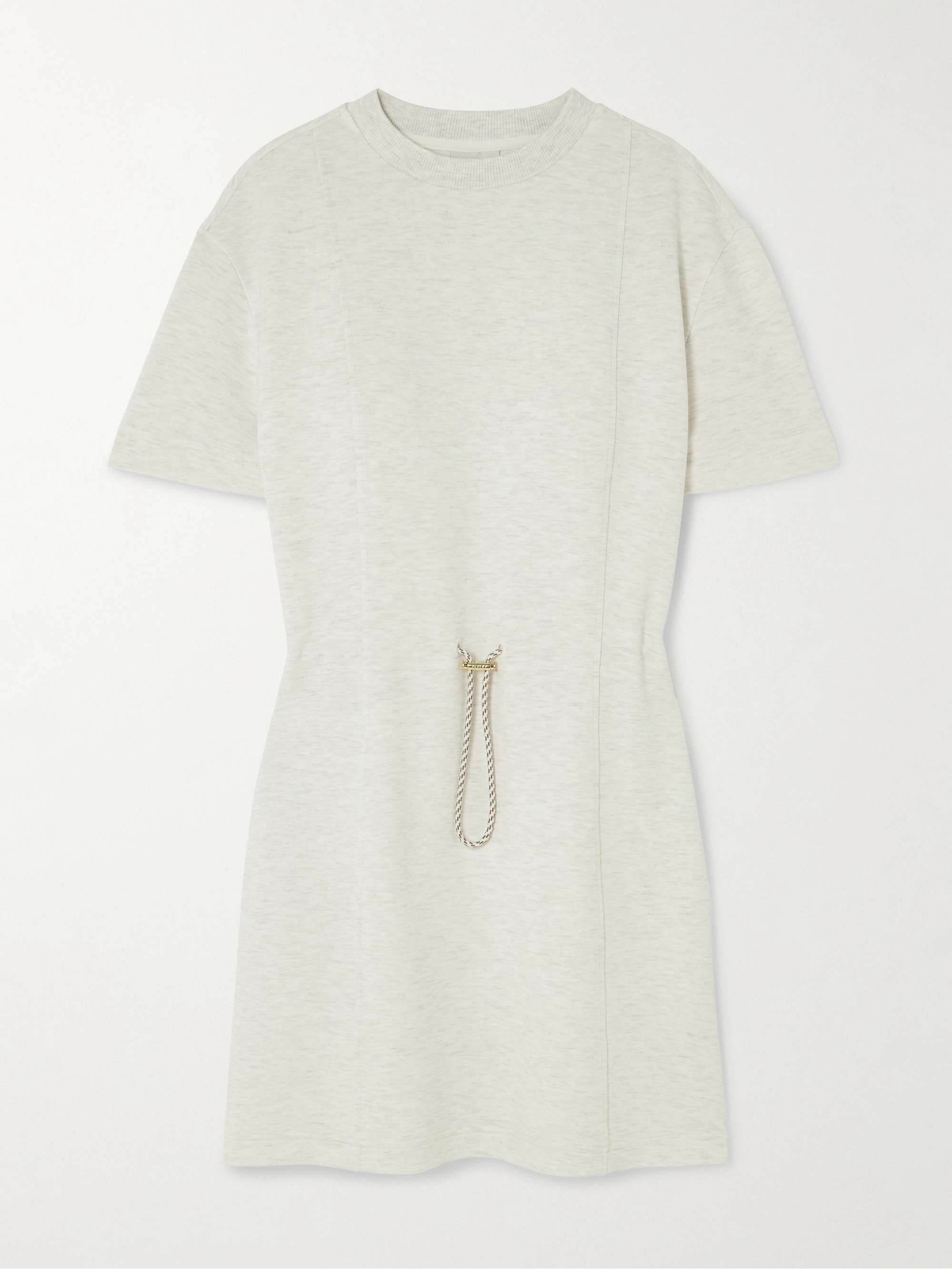 Marple 2.0 paneled mélange DoubleSoft® jersey mini dress hero visual