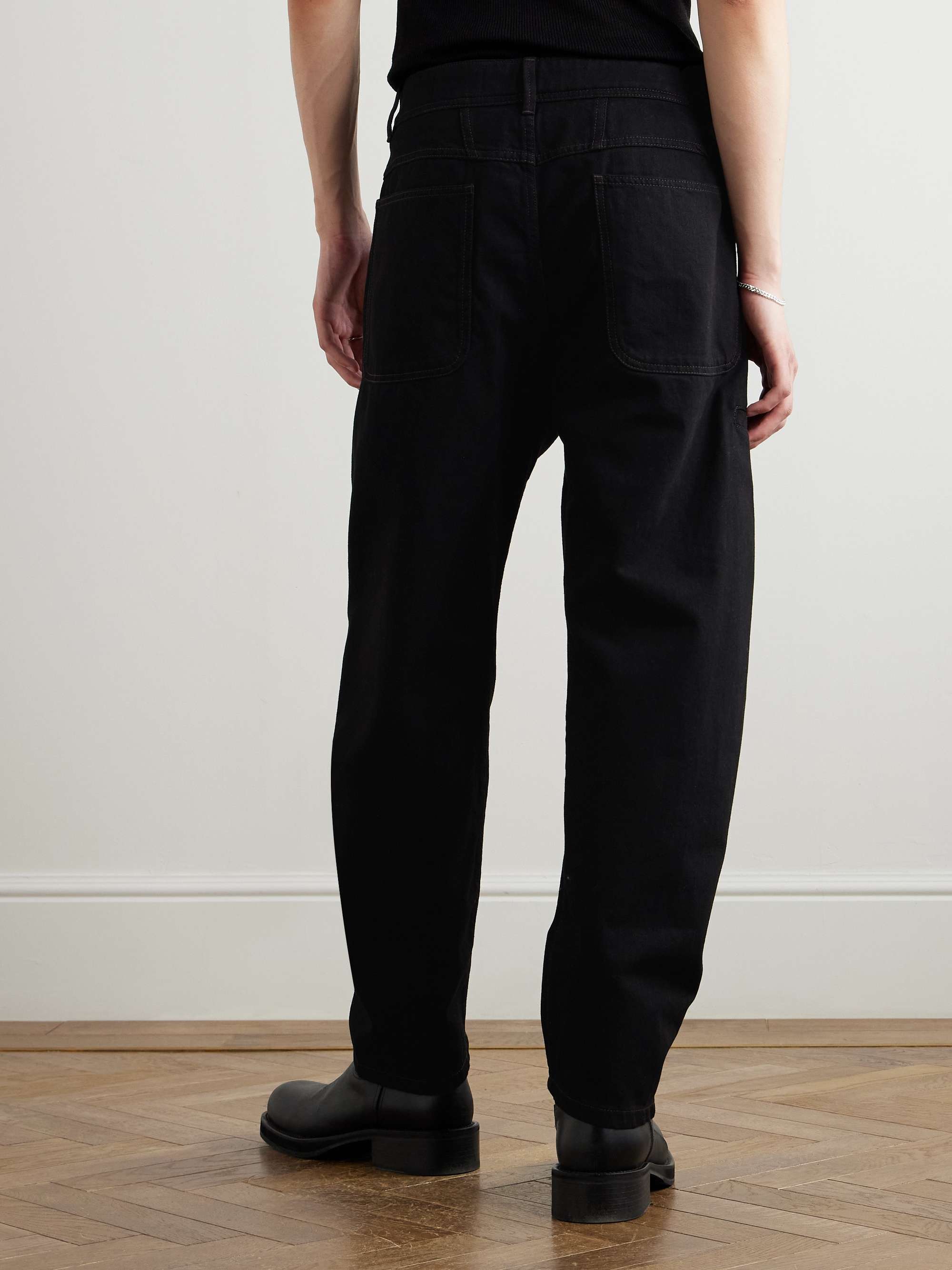 Twisted Tapered Jeans view