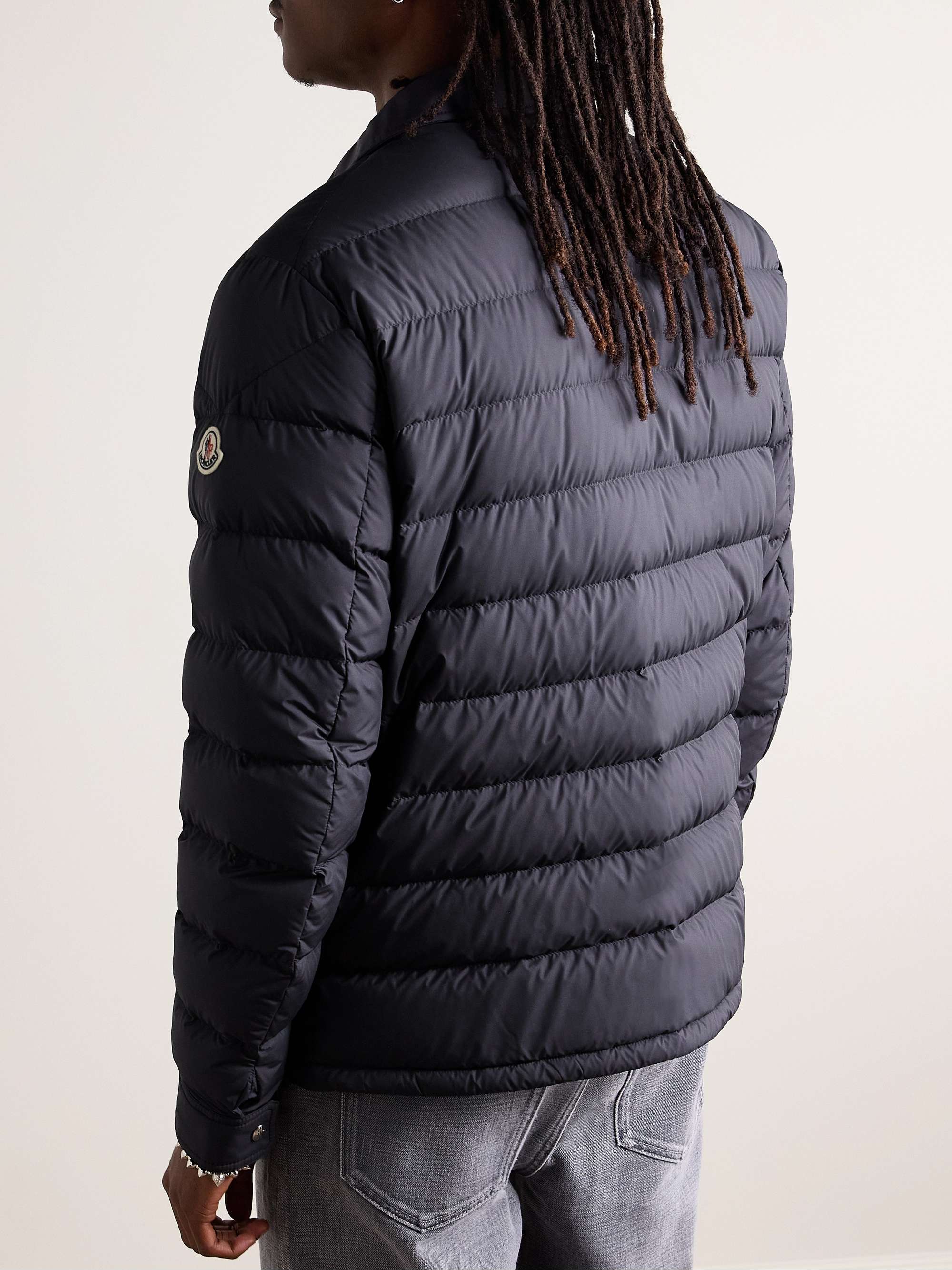 Fazzon Logo-Appliquéd Quilted Shell Down Jacket view