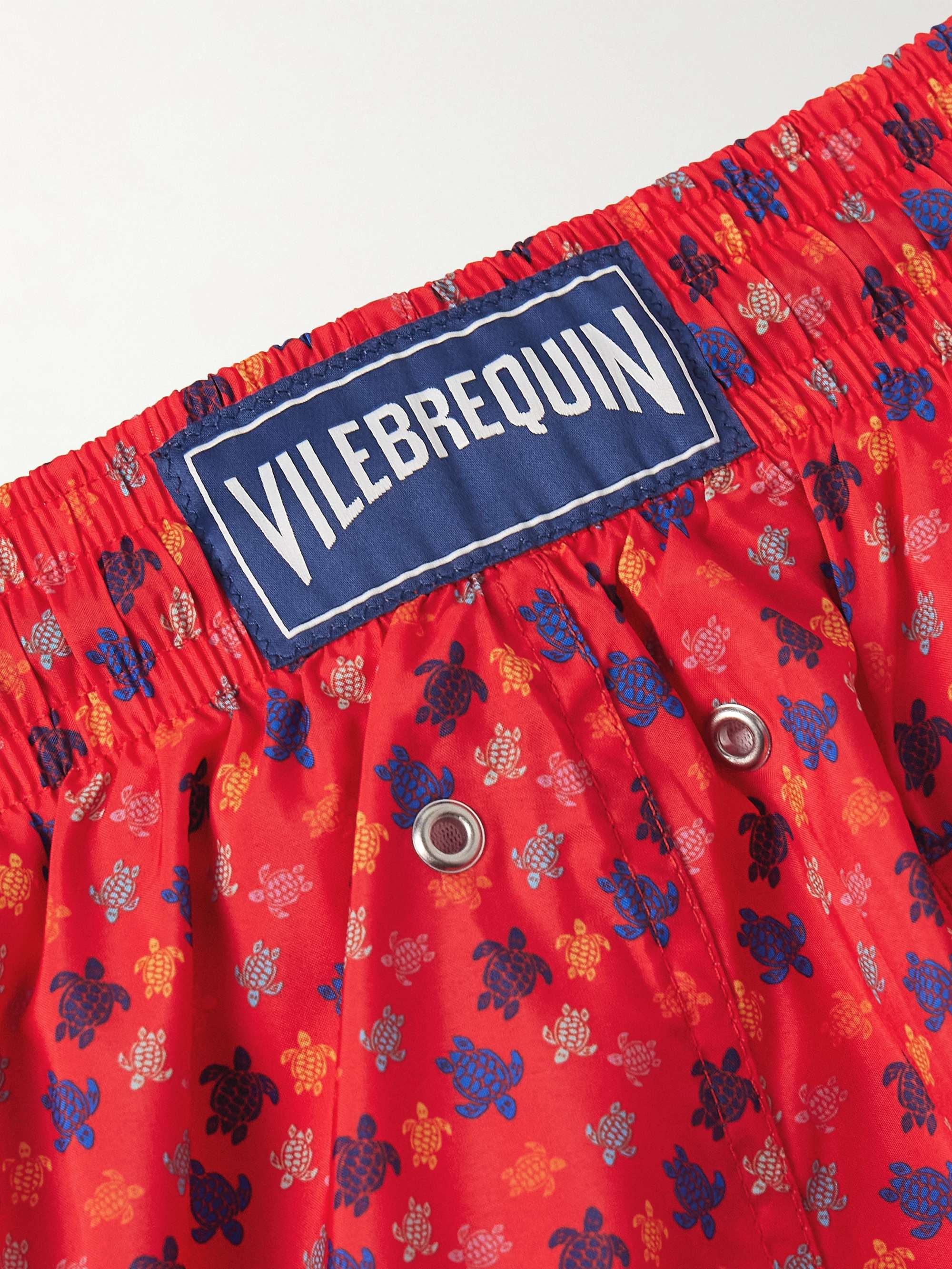 Mahina Straight-Leg Mid-Length Recycled Swim Shorts view