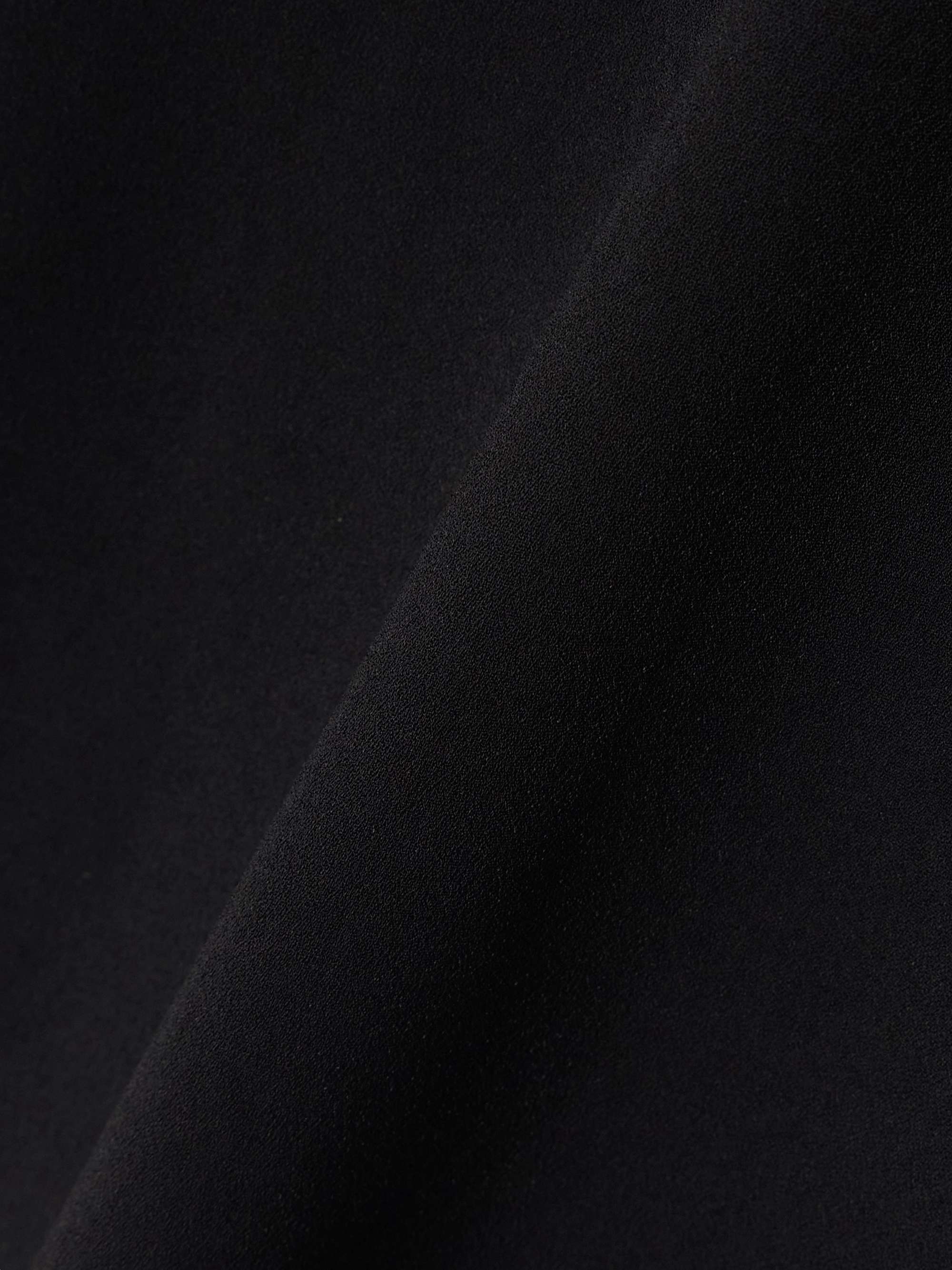Lyla off-the-shoulder crepe gown view