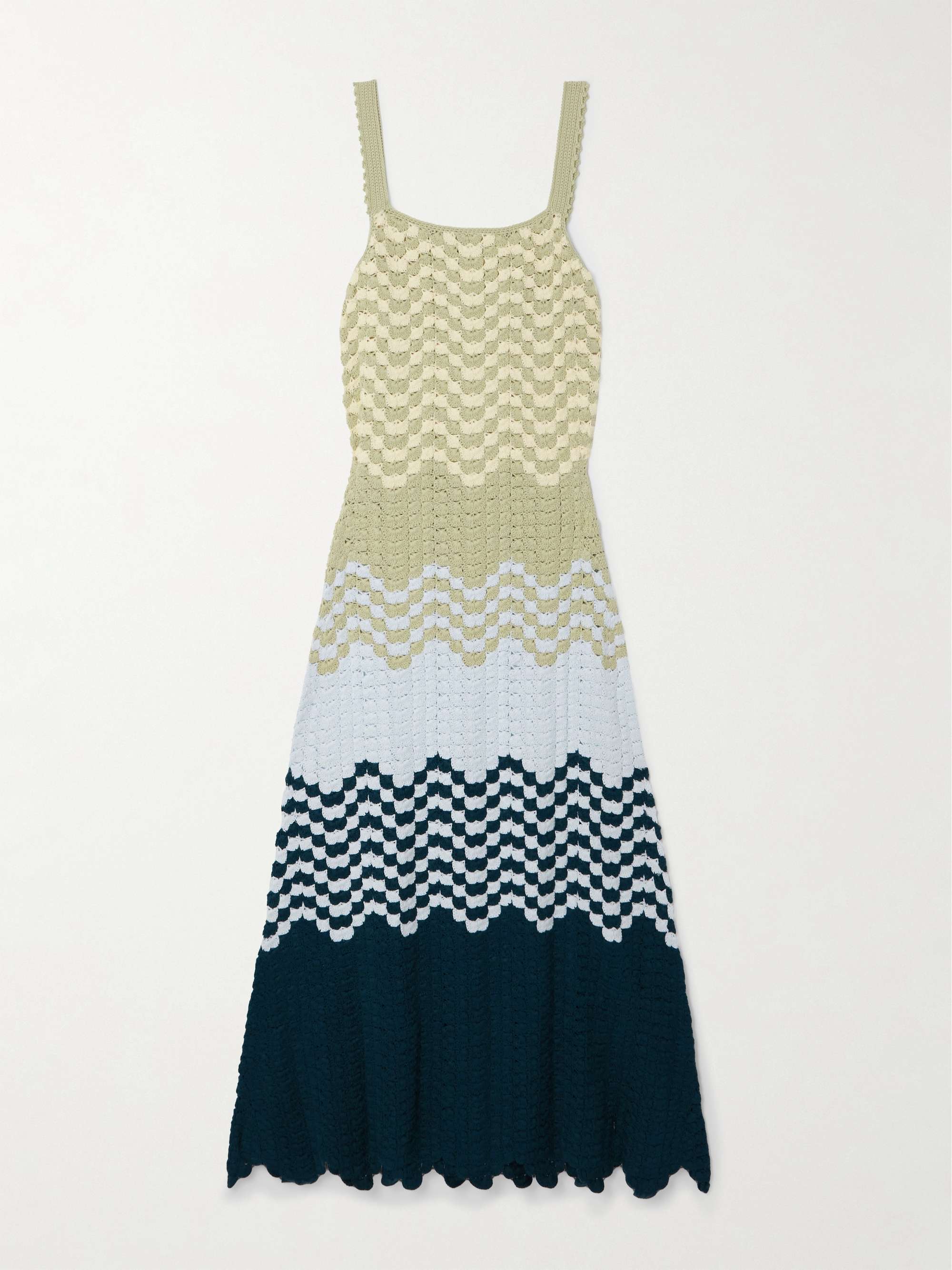 Marea crocheted cotton maxi dress hero visual