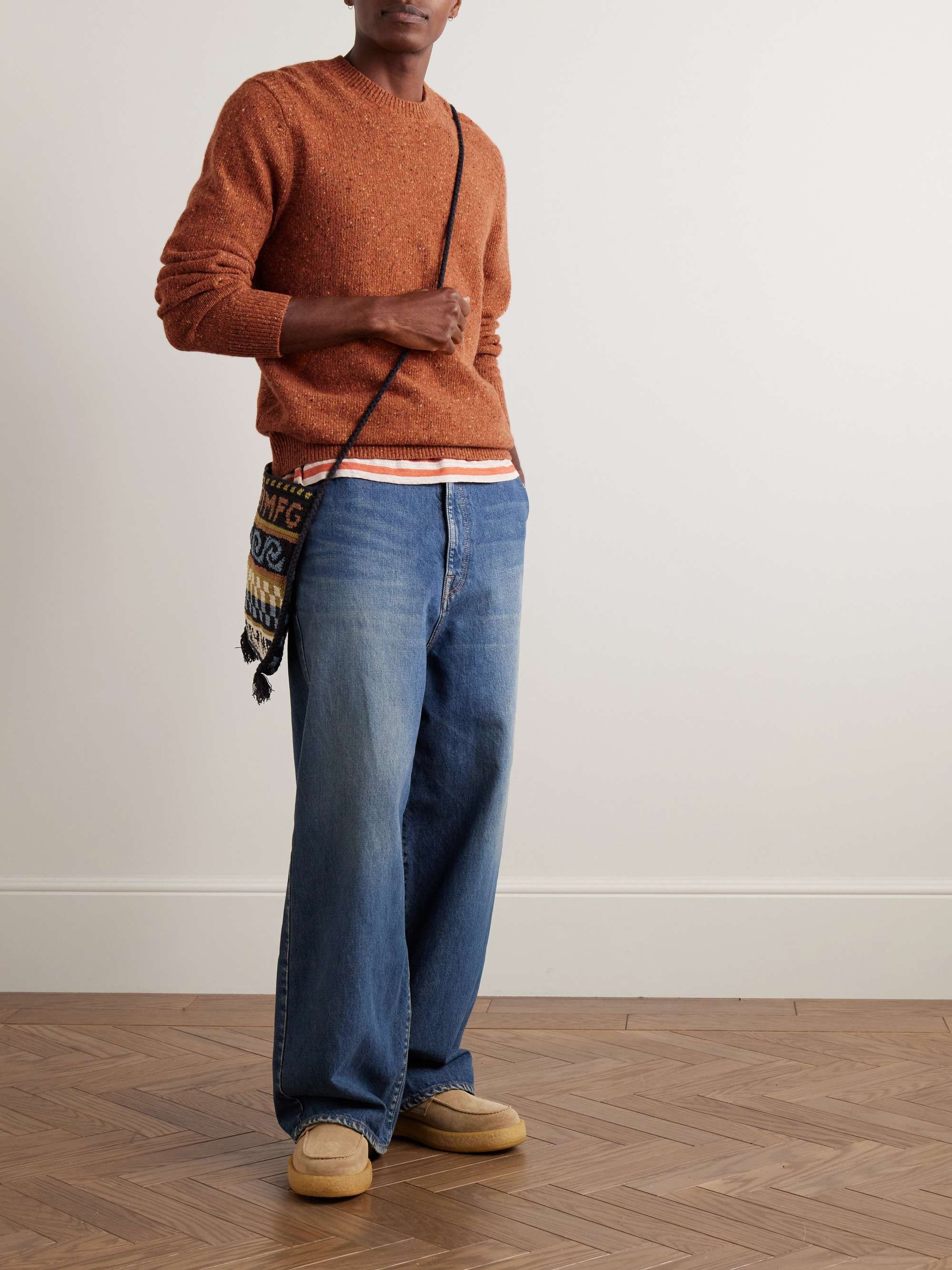 All Day Donegal Recycled Cashmere and Merino Wool-Blend Sweater view