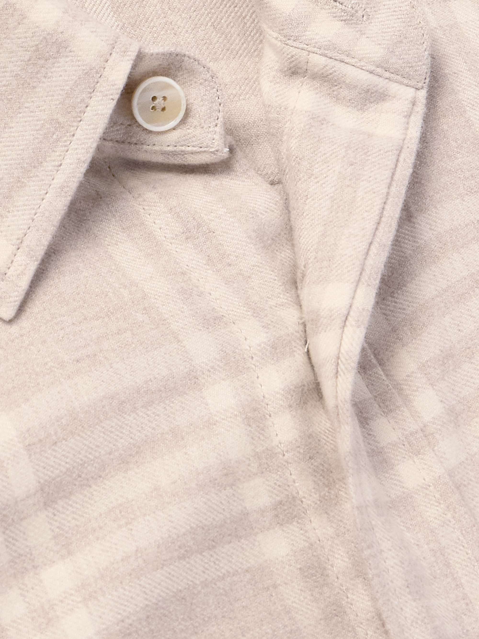Checked Cotton-Flannel Shirt view