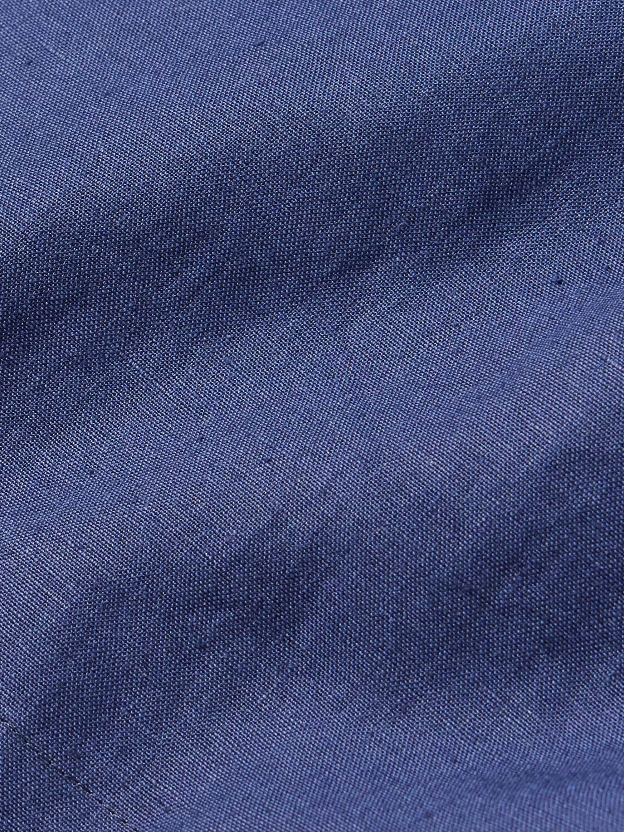 Linen Half-Zip Jacket view
