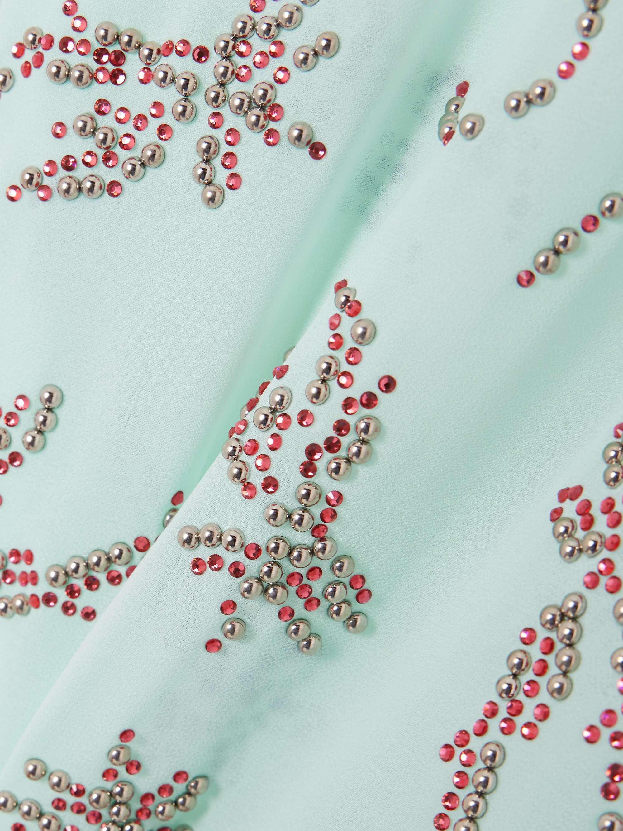 Gilda embellished chiffon tank view