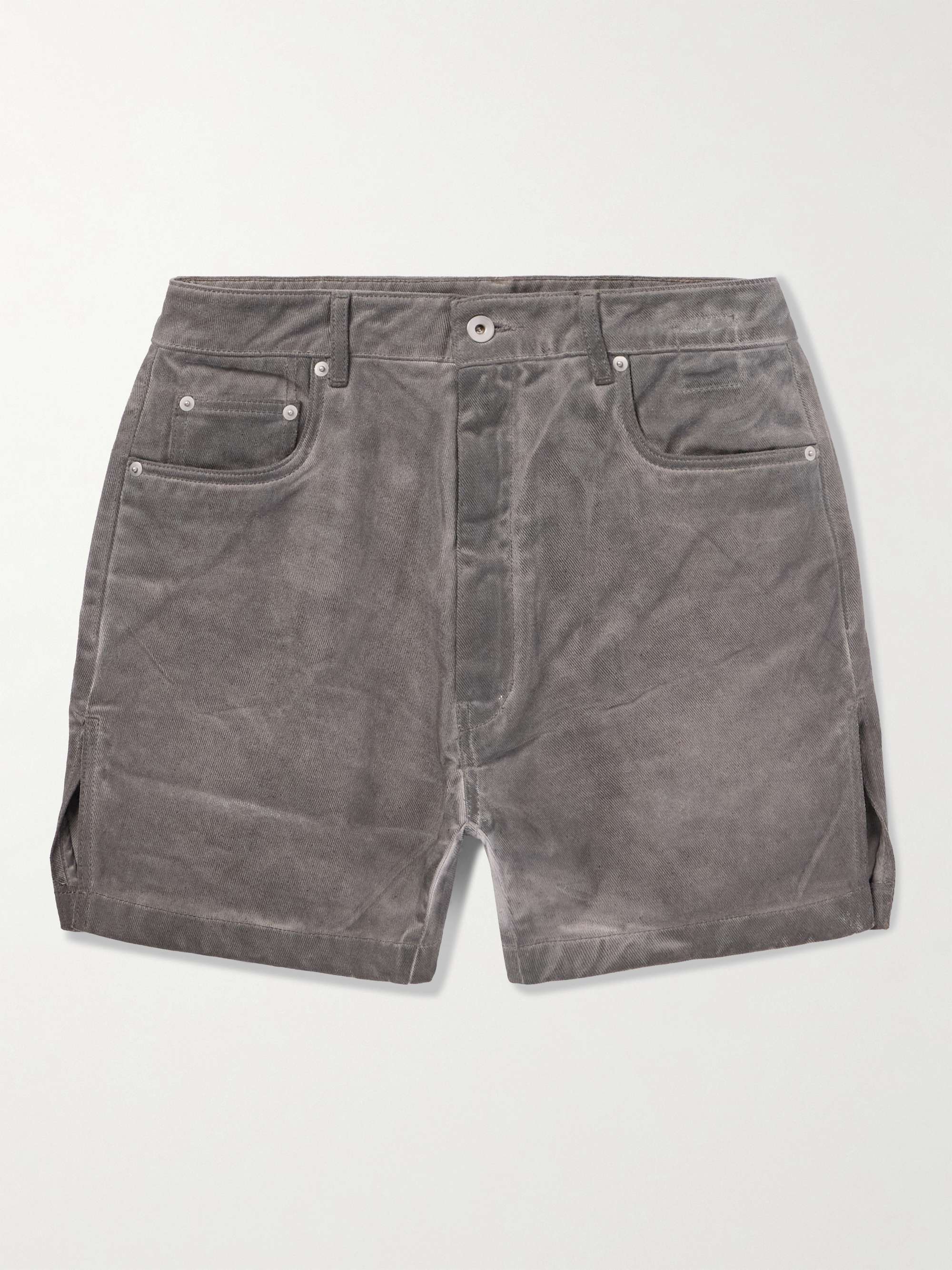Geth Cutoffs Straight-Leg Denim Shorts hero visual