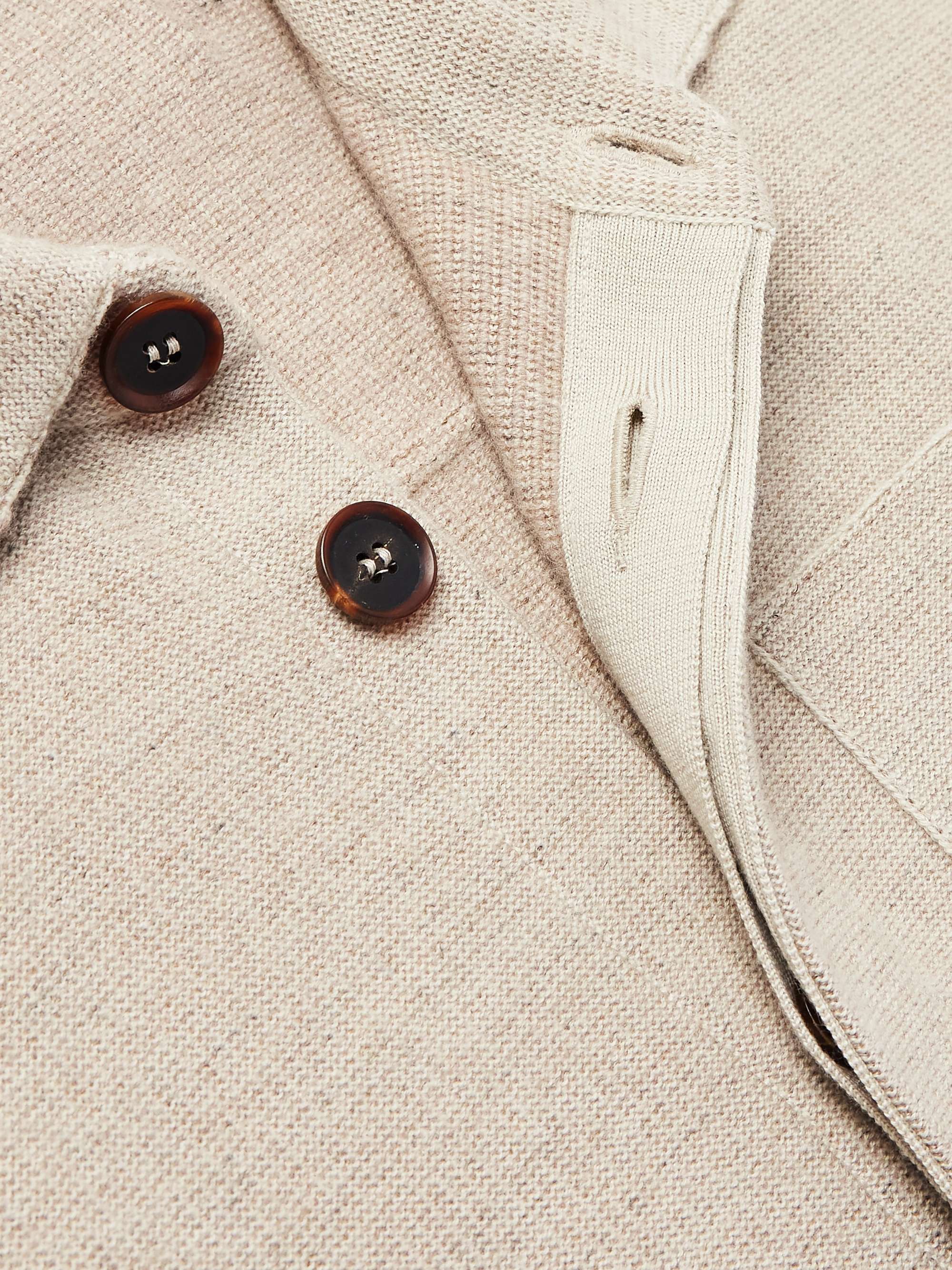 Wool, Cashmere, Linen and Silk-Blend Chore Jacket view