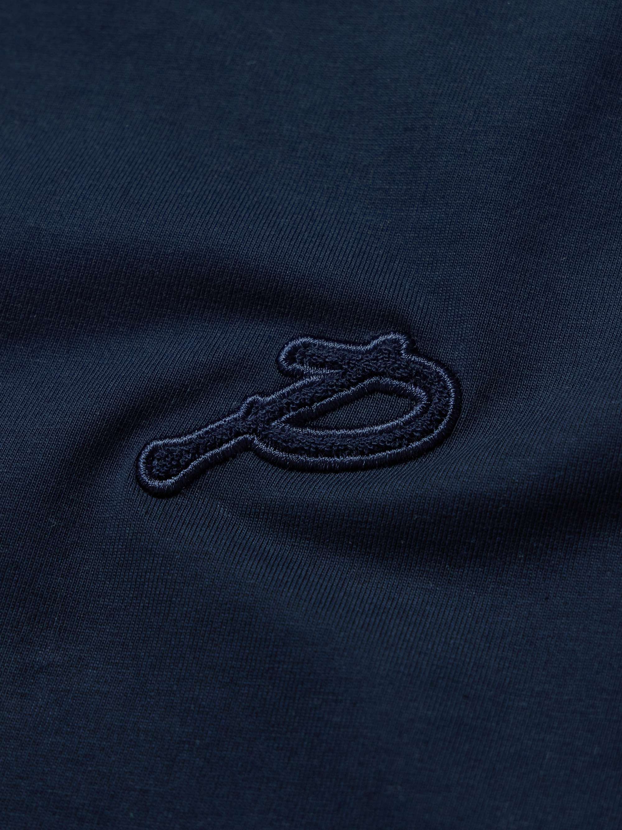 Collegiate Logo-Appliquéd Organic and Recycled Cotton-Jersey T-Shirt view