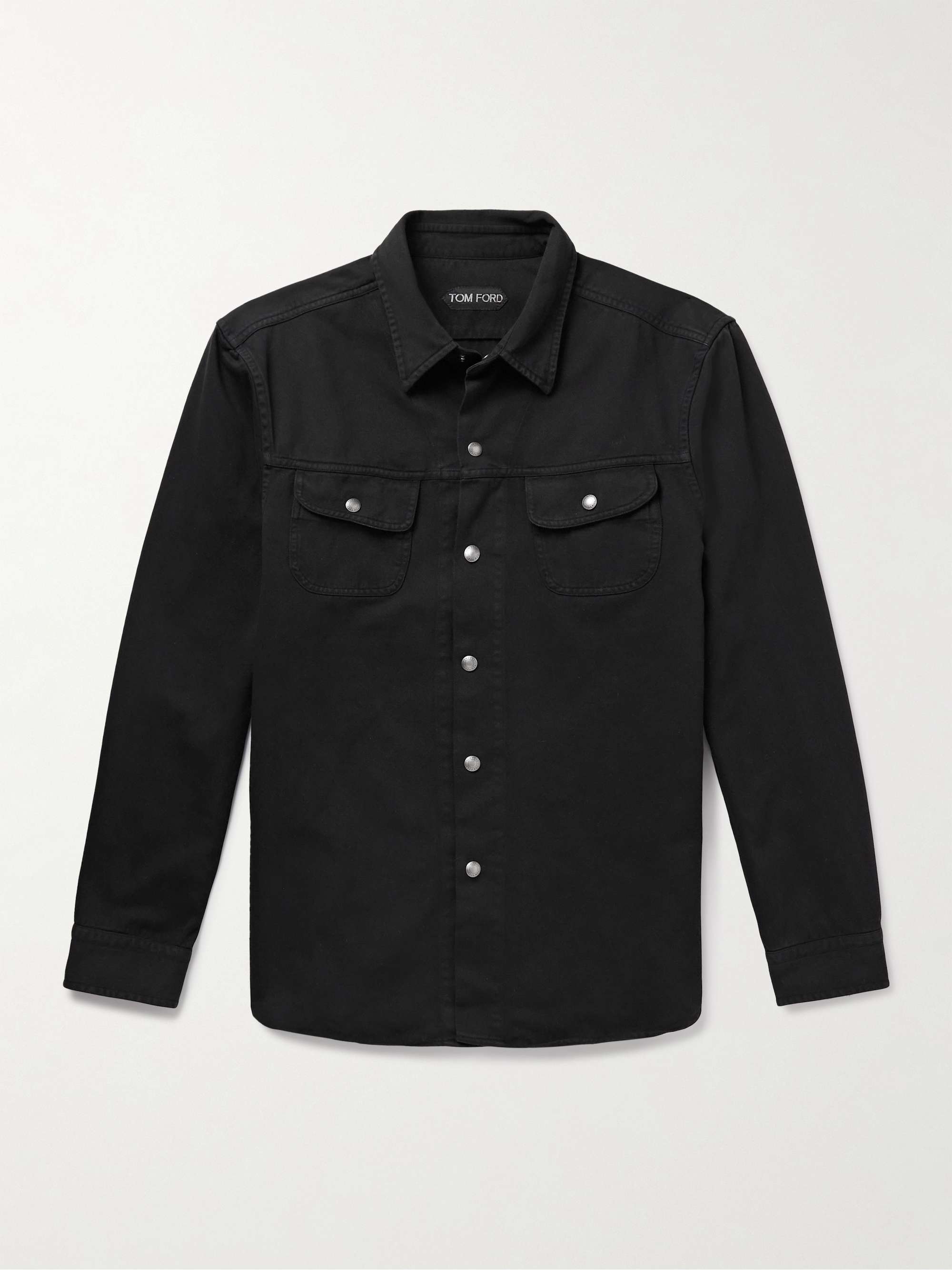 Cotton-Twill Overshirt hero visual
