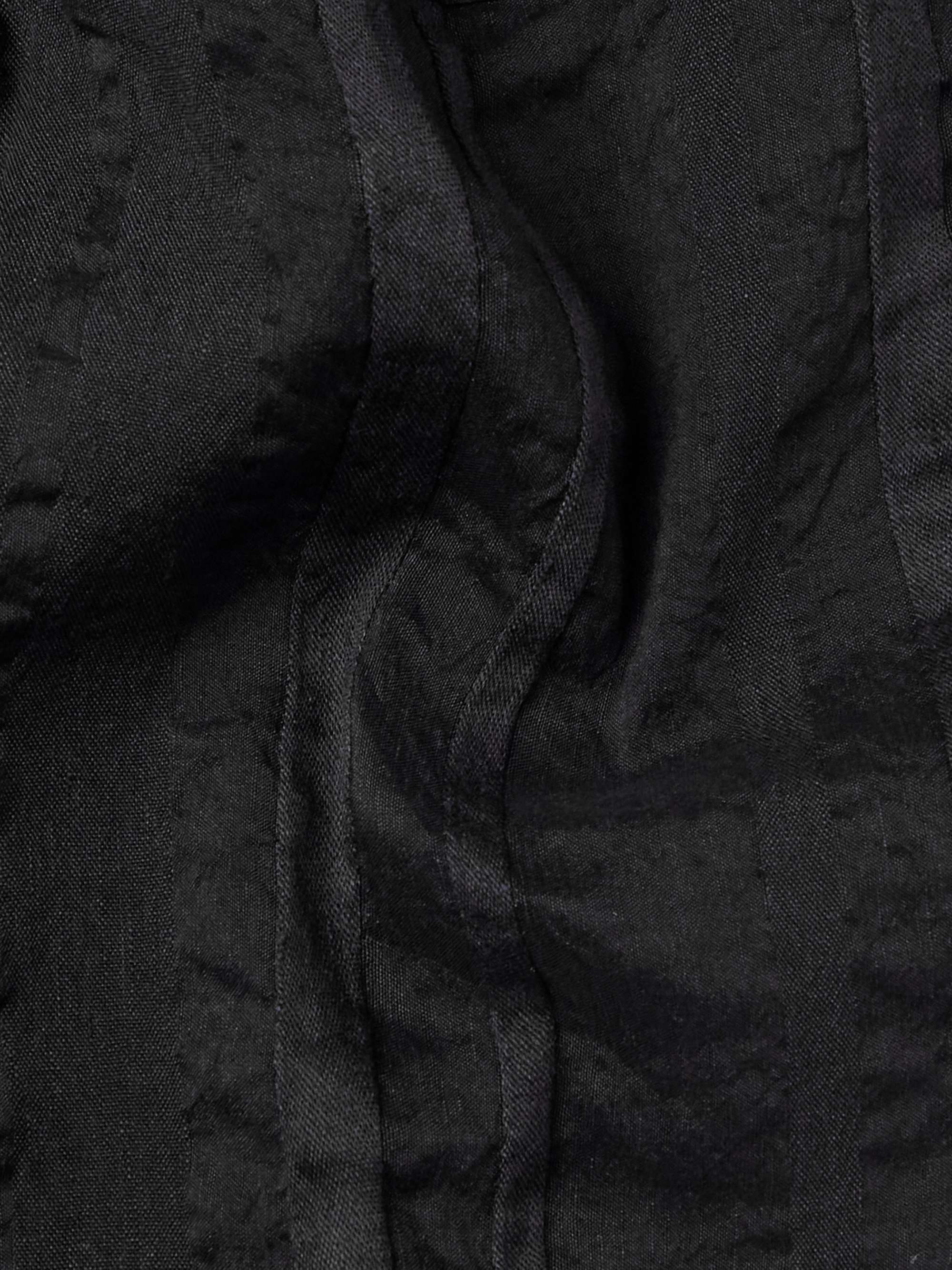Solana Camp-Collar Striped Linen and Cotton-Blend Shirt view