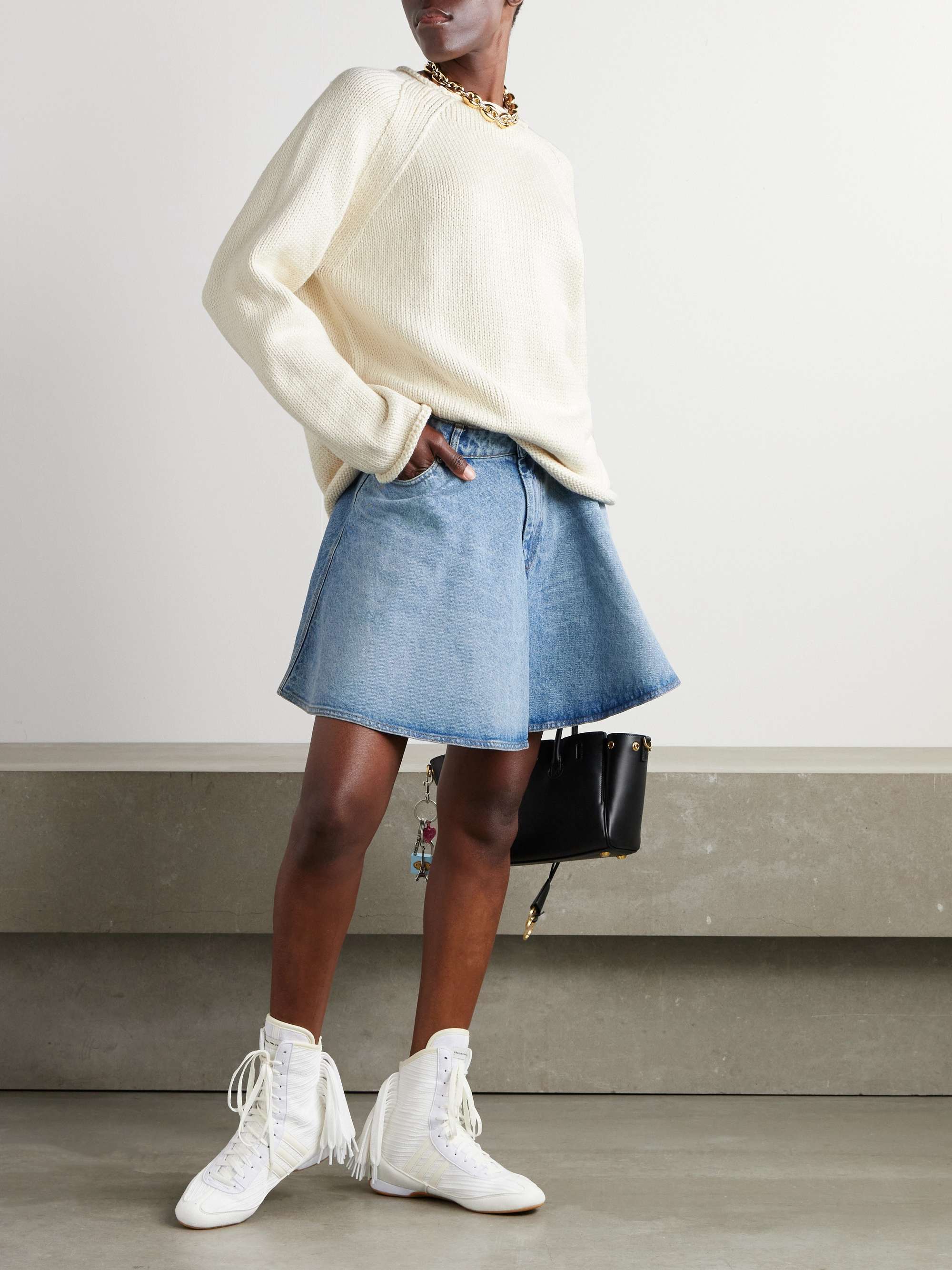 Merino wool sweater view