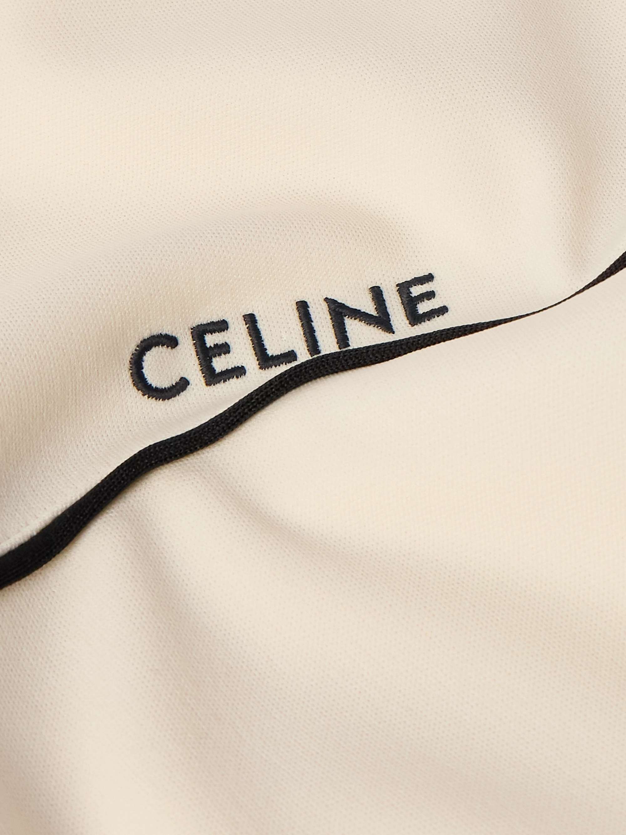 Logo-Embroidered Mesh-Trimmed Jersey Track Jacket view