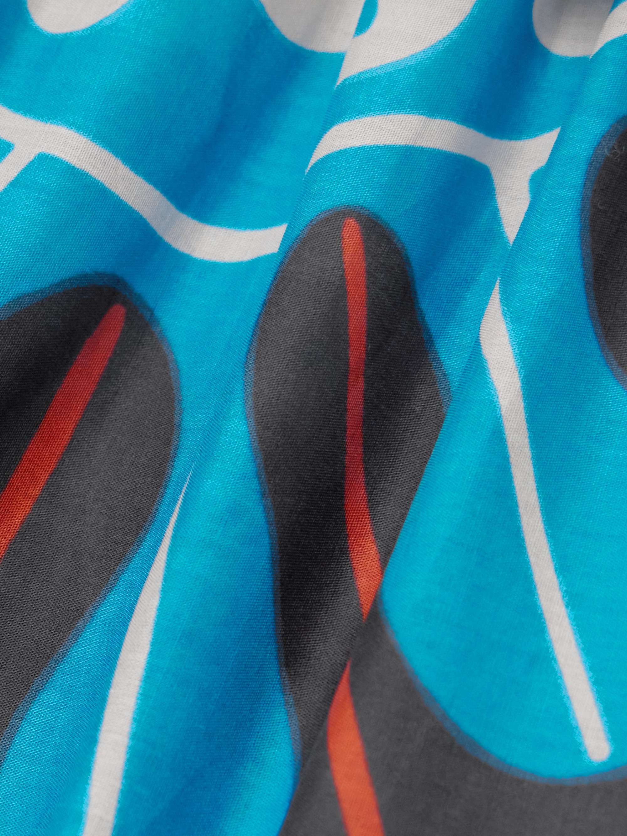 + MOTHER printed cotton maxi skirt view