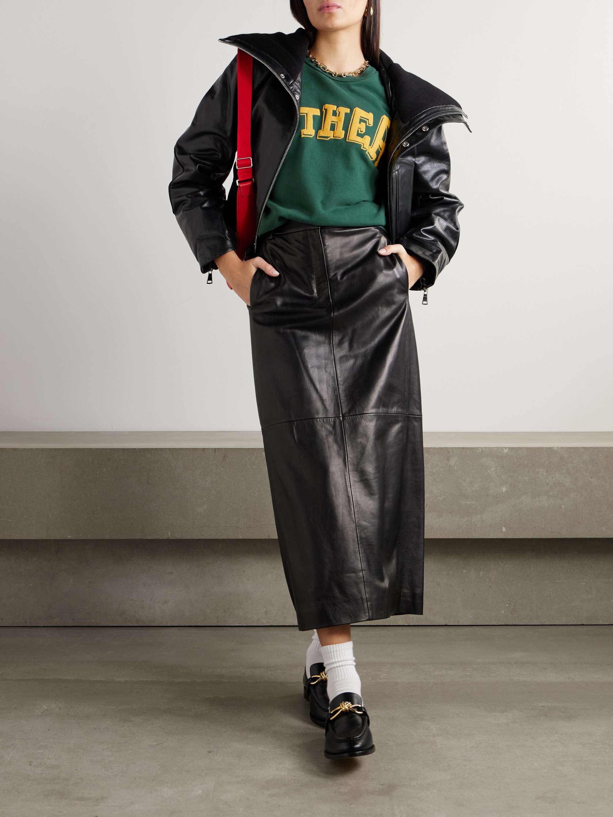 The Drop Square printed cotton-jersey sweatshirt view
