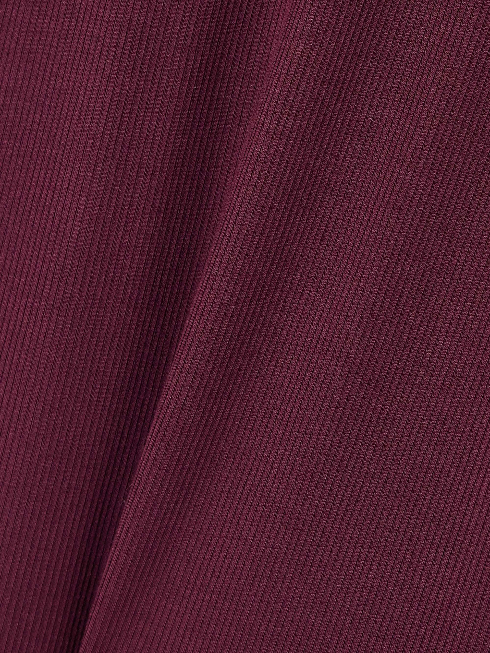 Soft Lounge ribbed stretch-modal maxi skirt view