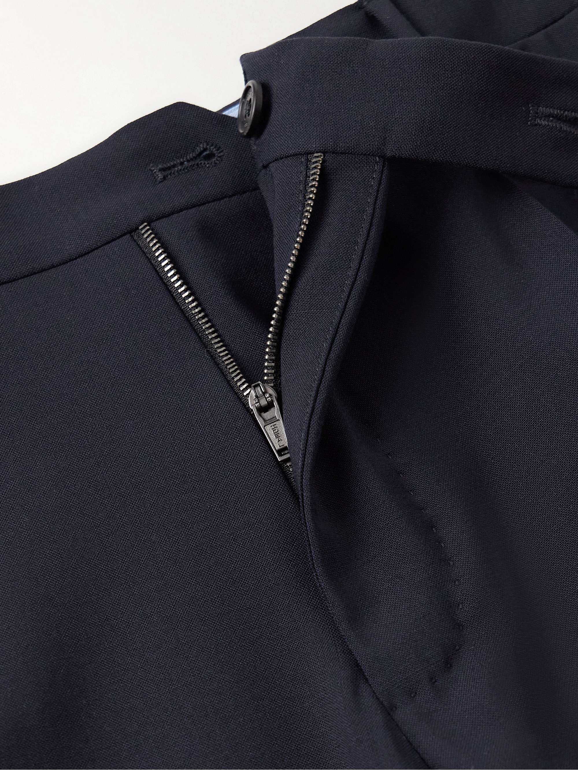 Venezia 1951 Slim-Fit Virgin Wool-Blend Trousers view