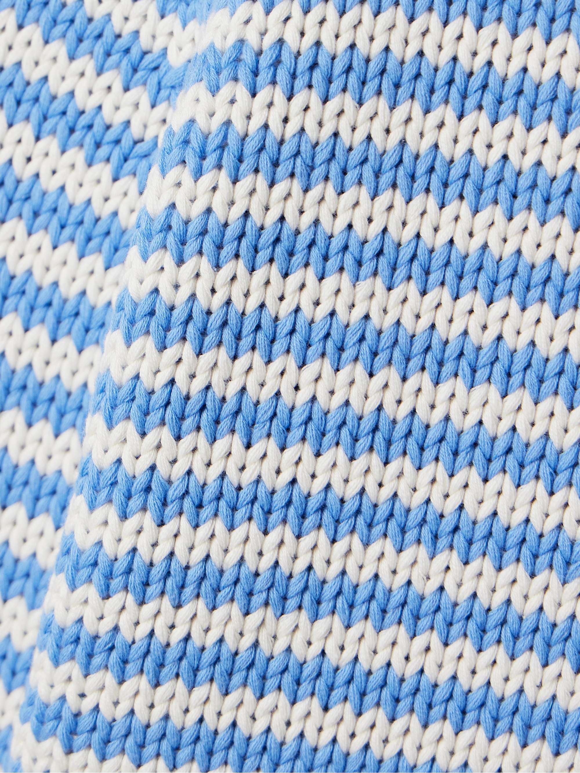 Mini Marina cropped striped cotton sweater view