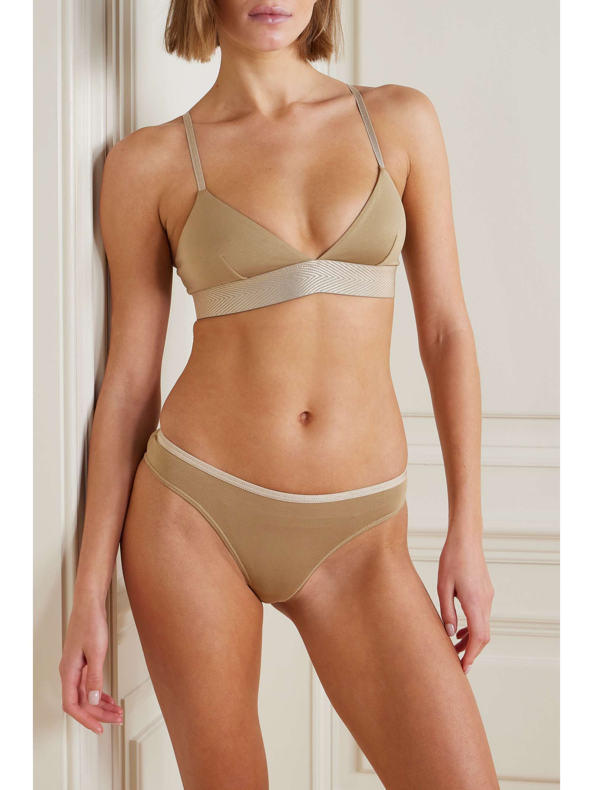 + NET SUSTAIN set of three stretch-TENCEL™ Lyocell briefs view