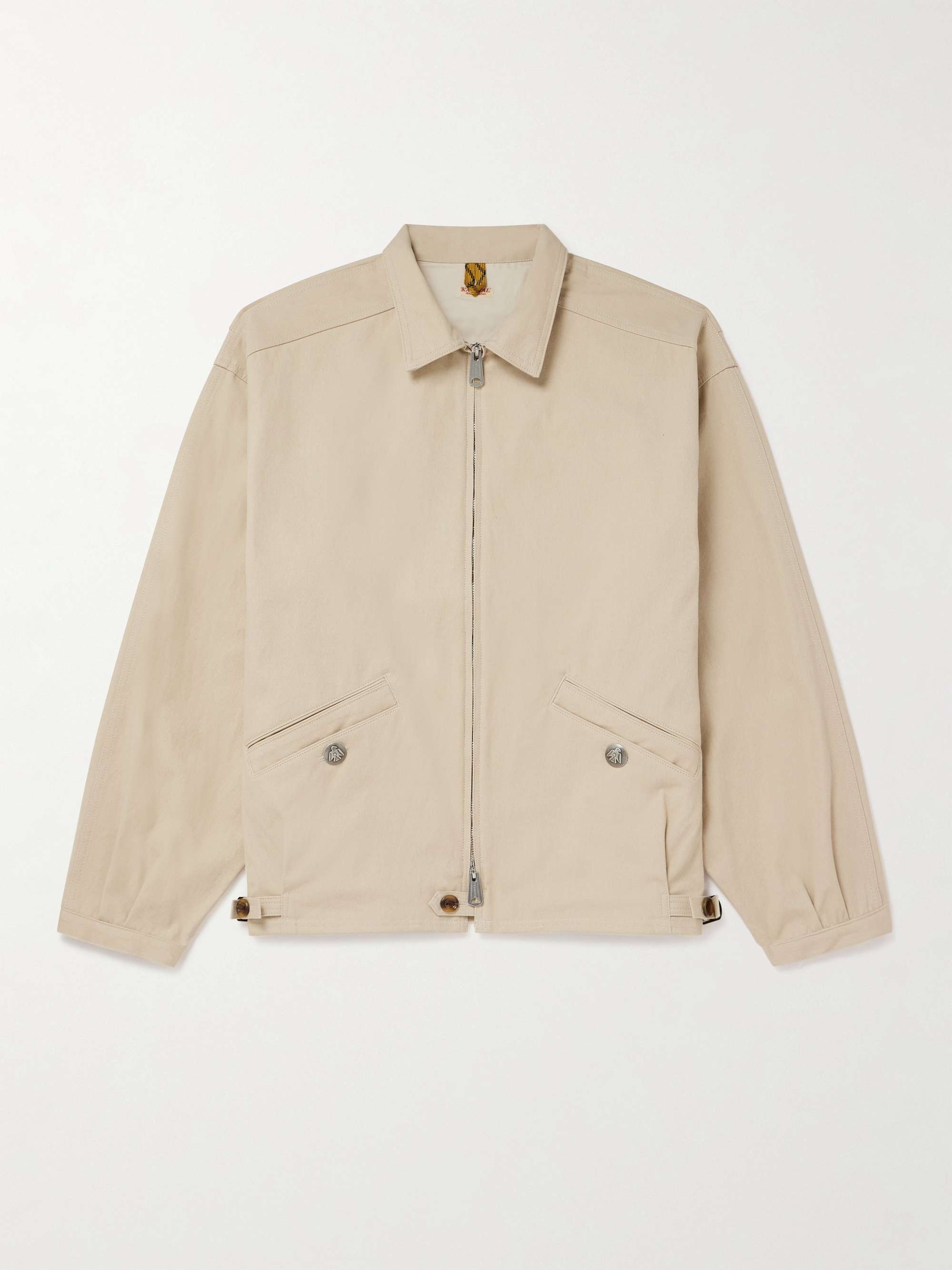 Kayak Paw-Paw Cotton-Canvas Blouson Jacket view