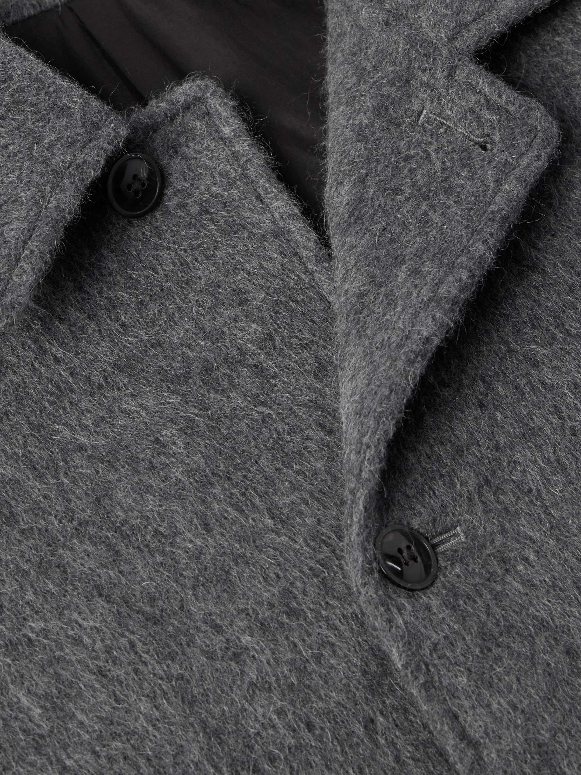 Hunter Brushed Wool, Mohair and Camel-Blend Coat view