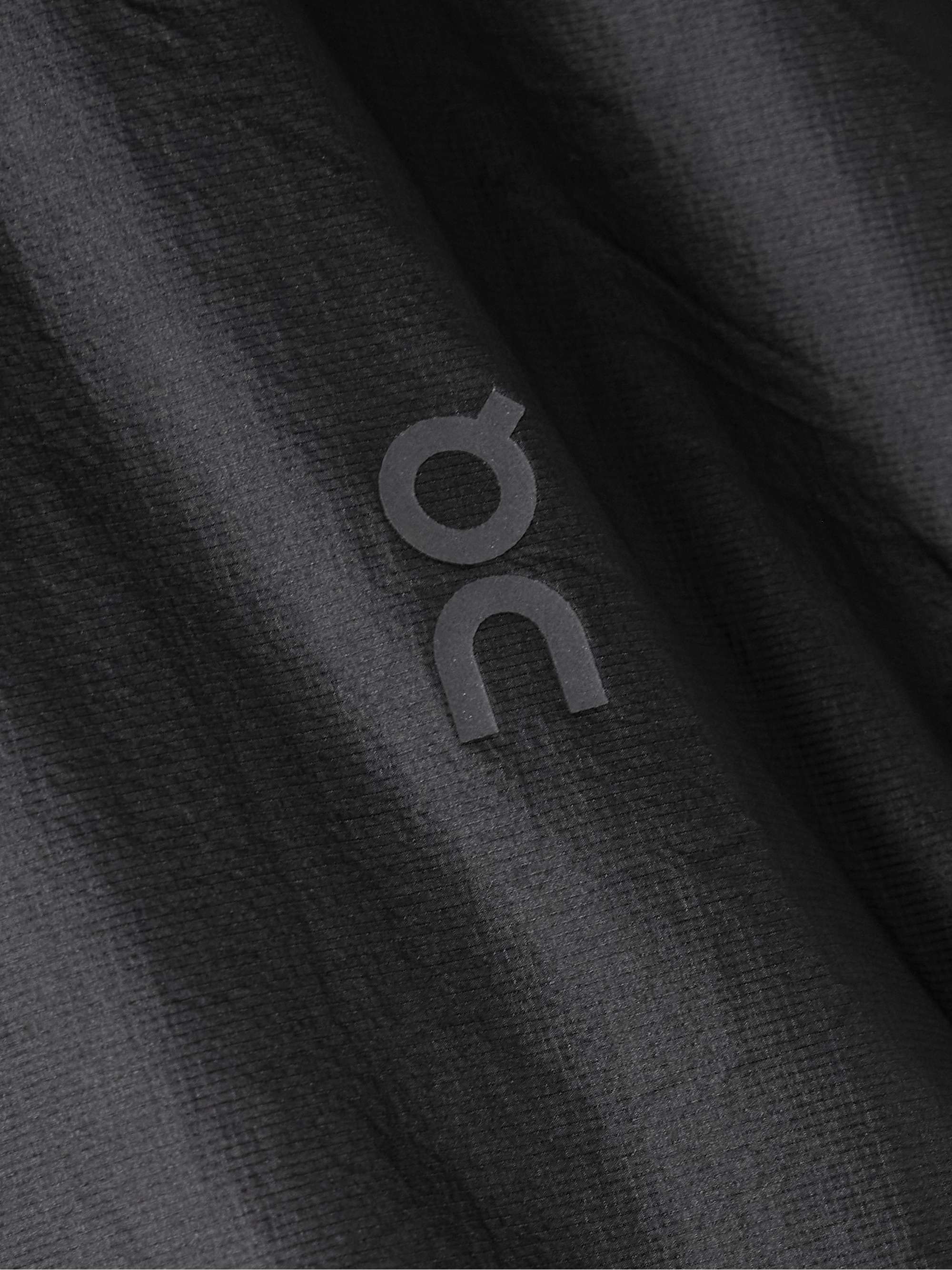 + POST ARCHIVE FACTION Zero hooded padded paneled recycled-shell jacket view