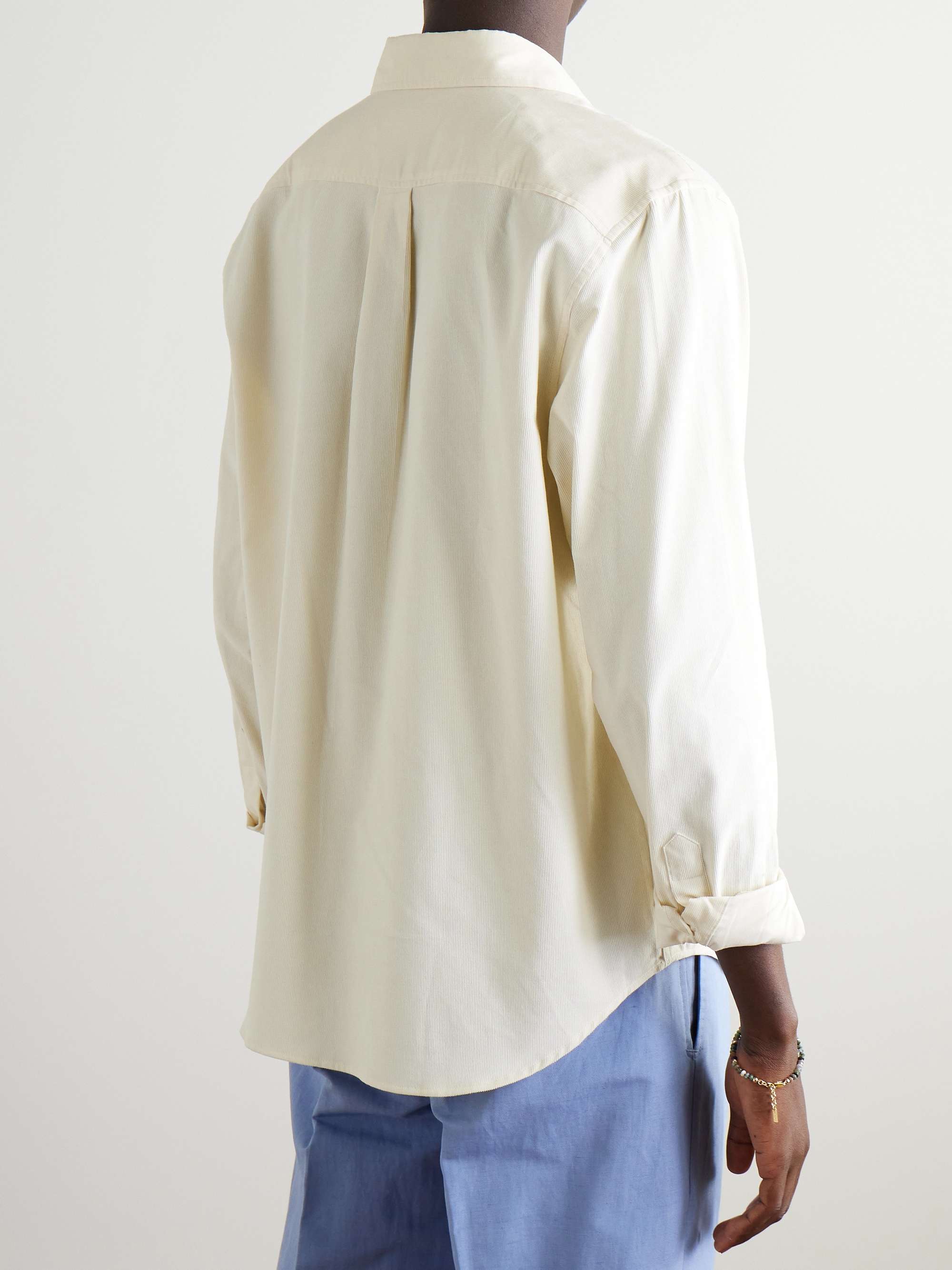 Telles cotton-corduroy shirt view