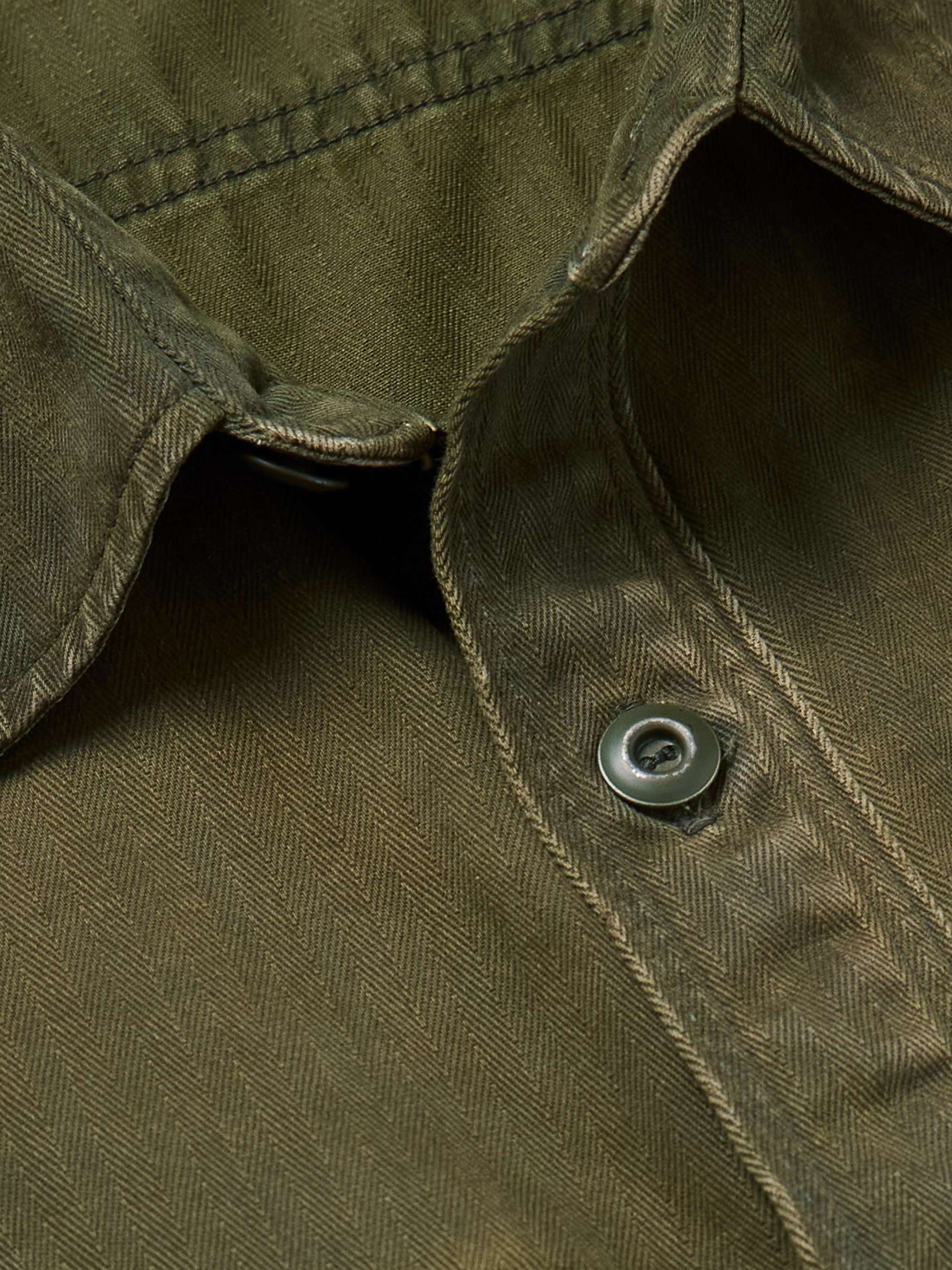 Preston Cotton-Twill Overshirt view