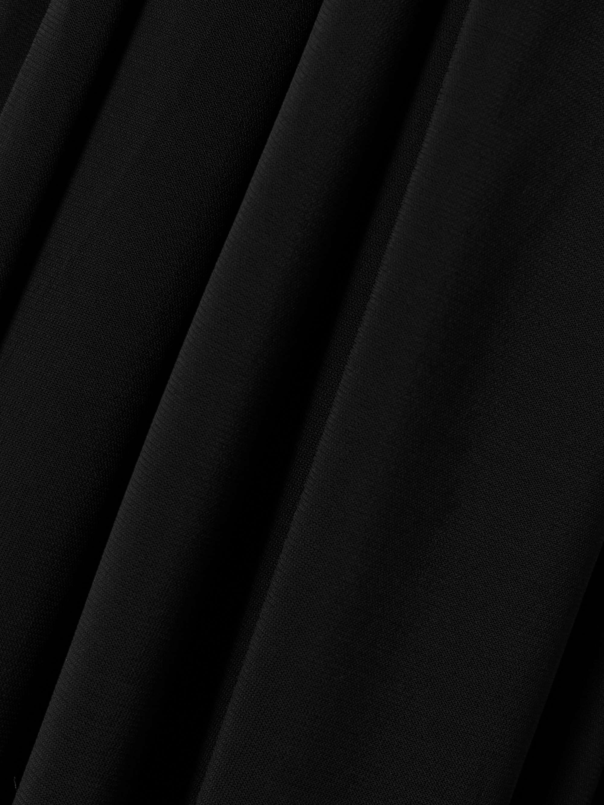 Belted gathered jersey halterneck maxi dress view
