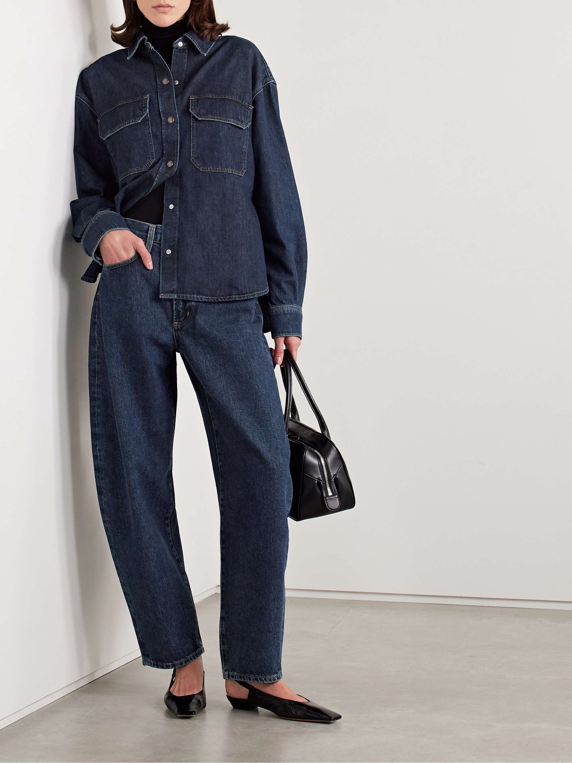 Gwen Slice denim shirt view